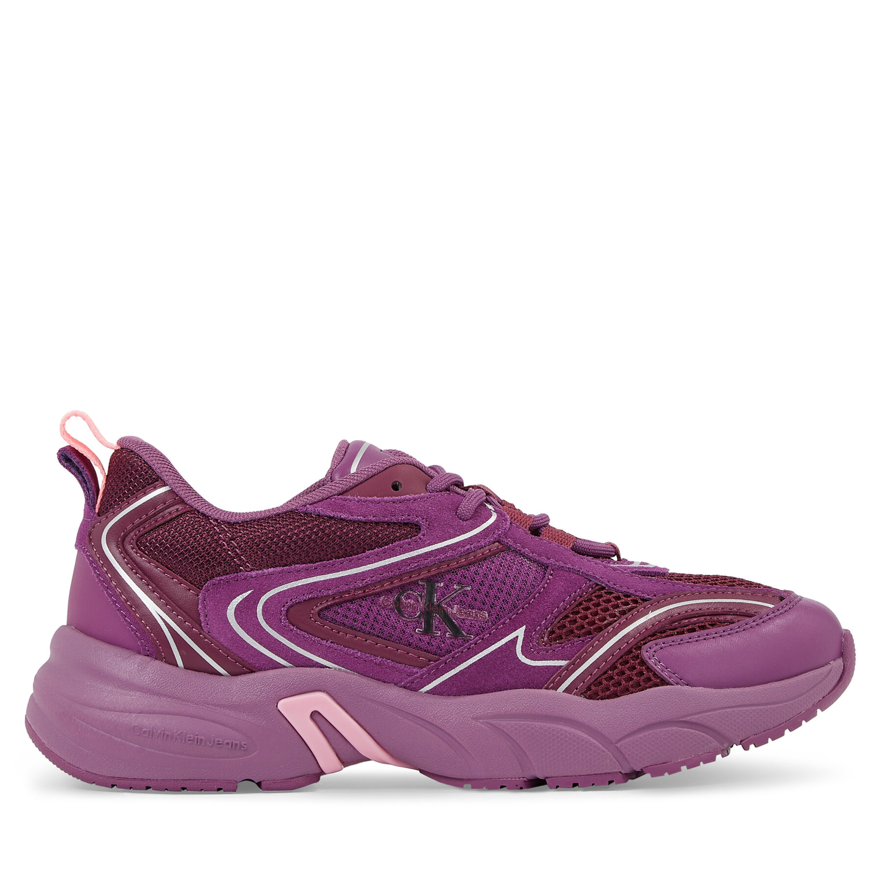 Sneakers Calvin Klein Jeans Retro Tennis Su-Mesh Wn YW0YW00891 Amethyst/Amaranth/Cotton Candy 0KE von Calvin Klein Jeans