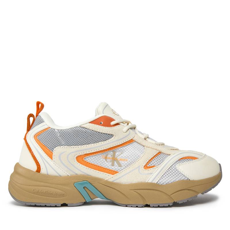 Sneakers Calvin Klein Jeans Retro Tennis Su-Mesh YM0YM00589 Weiß von Calvin Klein Jeans