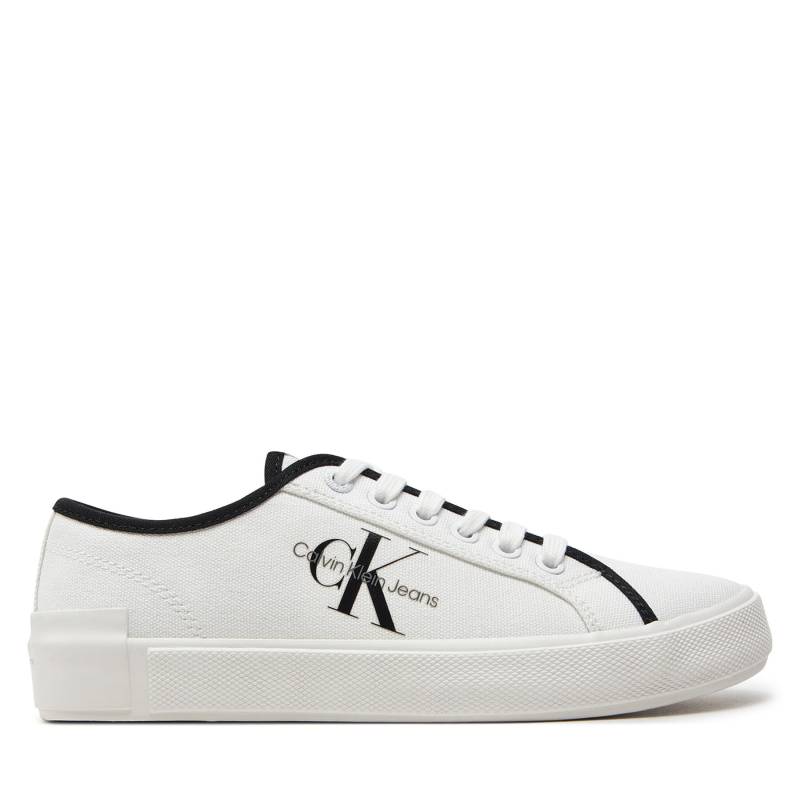 Sneakers Calvin Klein Jeans Skater Vulcanized Low Cs Ml Mr YW0YW01453 Bright White/Black 01W von Calvin Klein Jeans