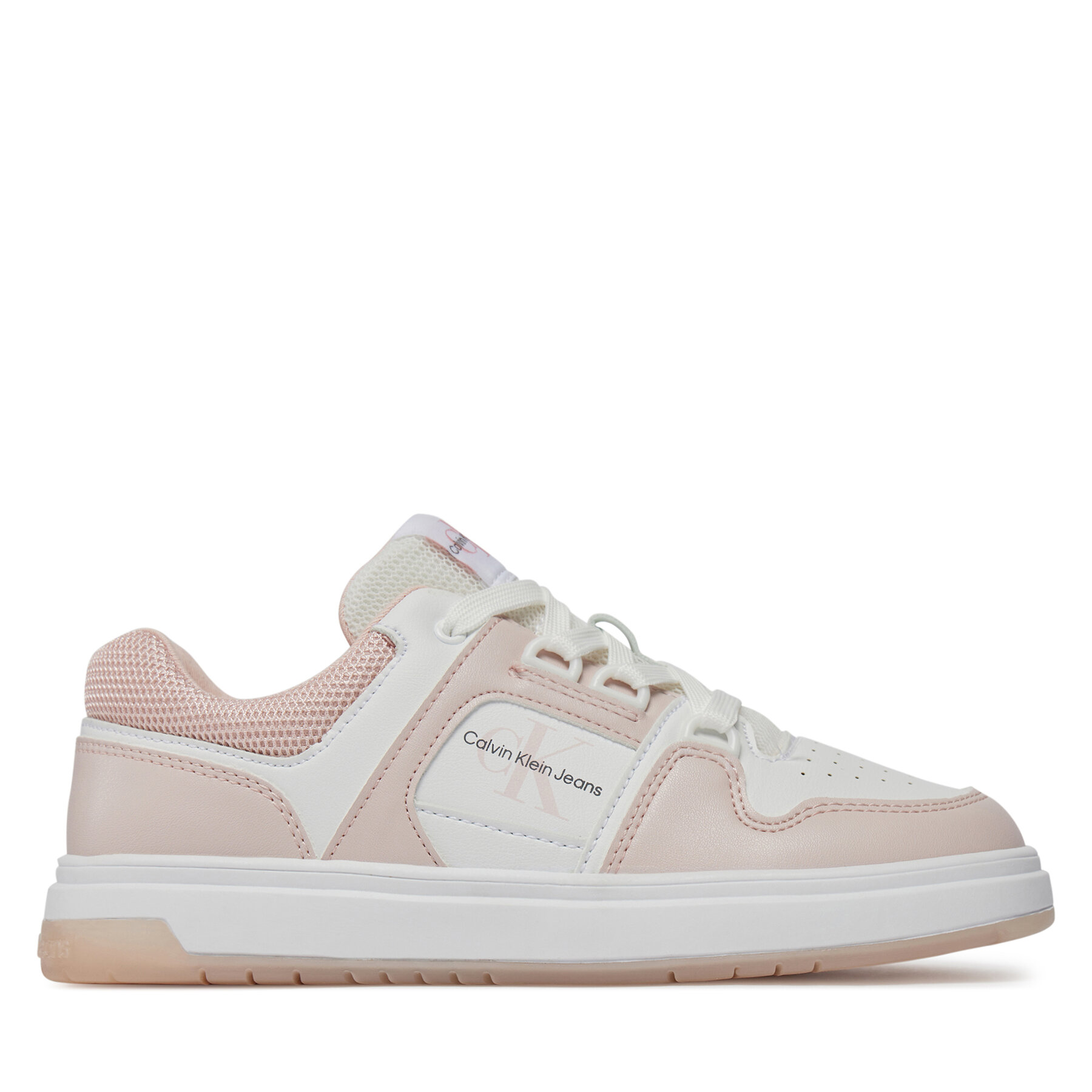 Sneakers Calvin Klein Jeans V3A9-80797-1355X M Pink/White 054 von Calvin Klein Jeans