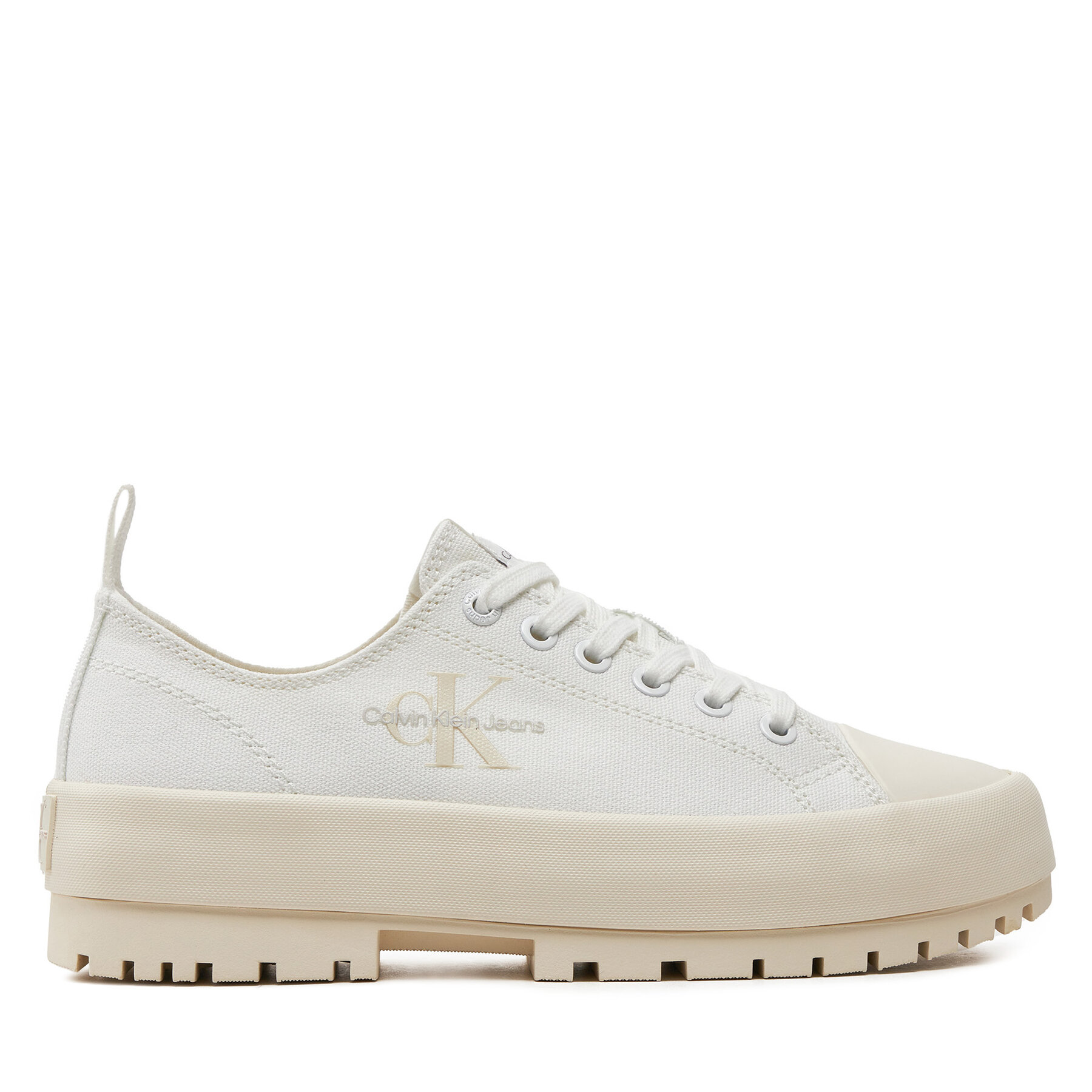 Sneakers aus Stoff Calvin Klein Jeans Lugged Hybrid Laceup Ml Mtr YW0YW01505 Weiß Sneakers aus Stoff Calvin Klein Jeans Lugged Hybrid Laceup Ml Mtr YW0YW01505 Weiß von Calvin Klein Jeans