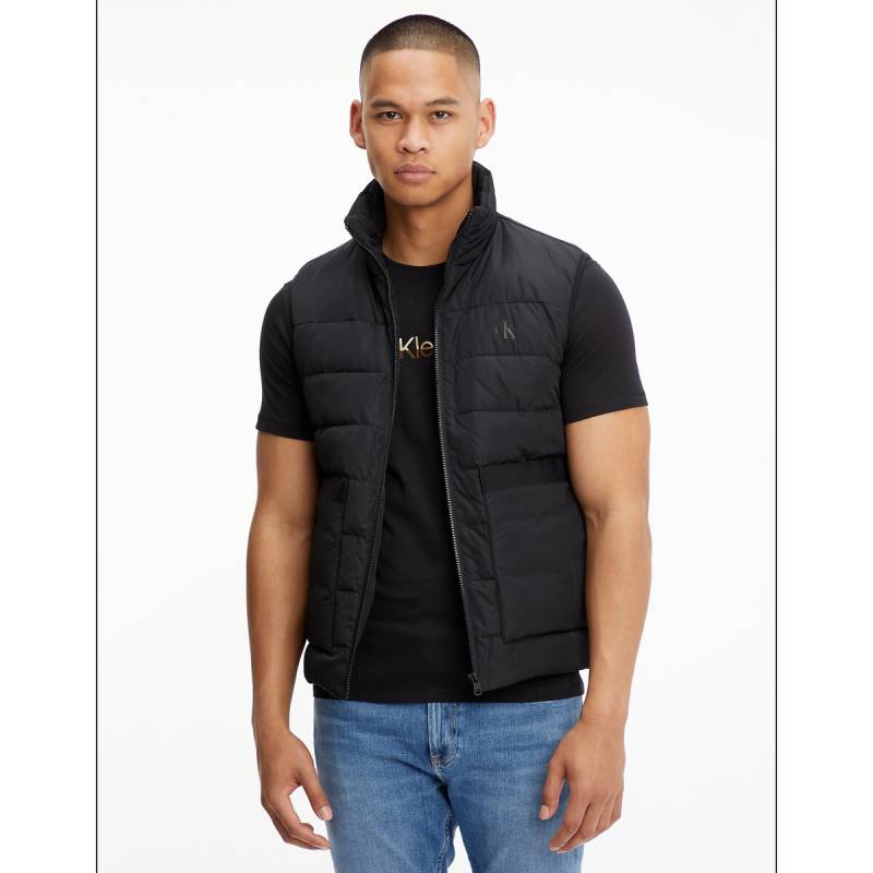 Steppgilet mit aufgesetzten Taschen von Calvin Klein Jeans