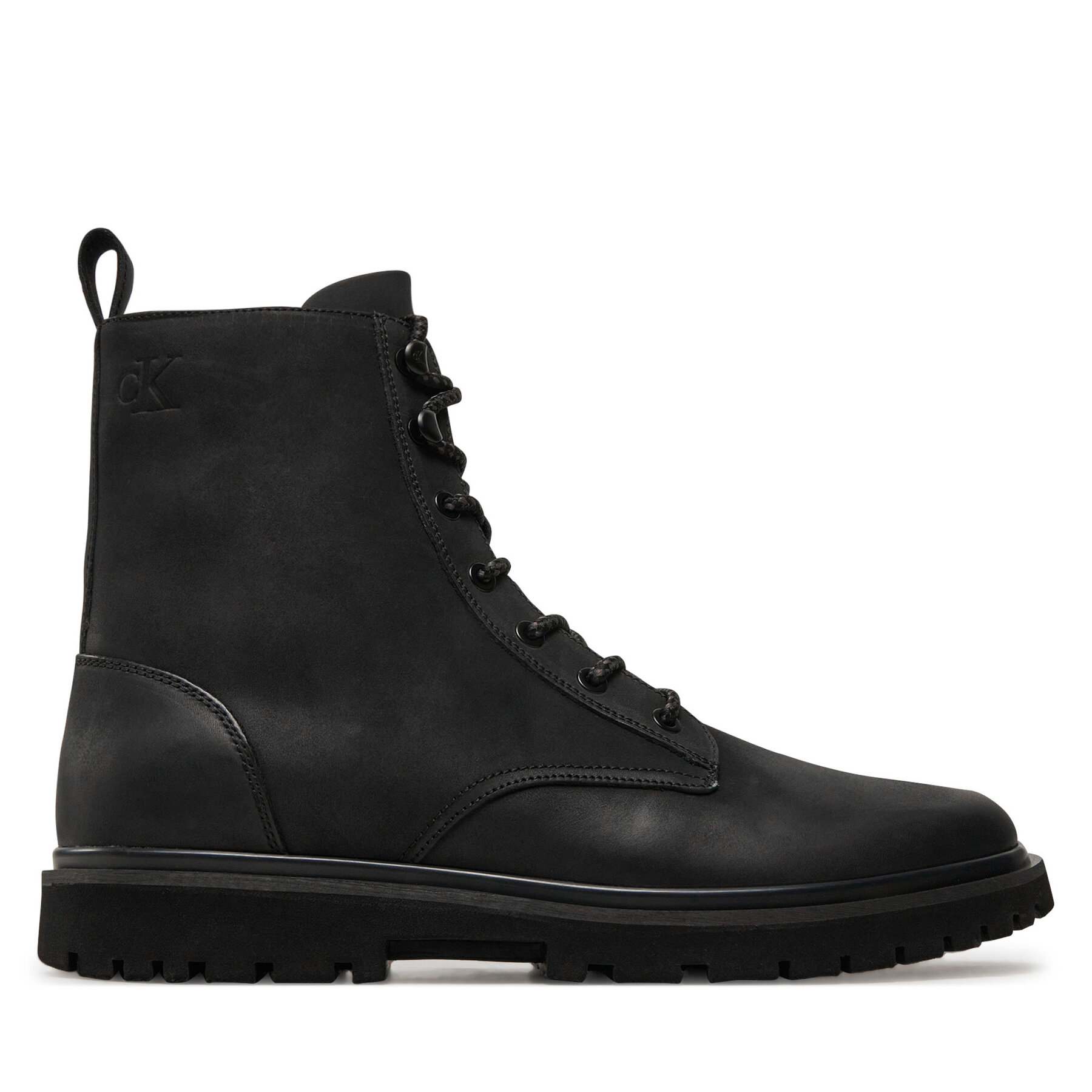Stiefel Calvin Klein Jeans Eva Boot Mid Laceup Rebellious YM0YM01071 Schwarz Stiefel Calvin Klein Jeans Eva Boot Mid Laceup Rebellious YM0YM01071 Schwarz von Calvin Klein Jeans