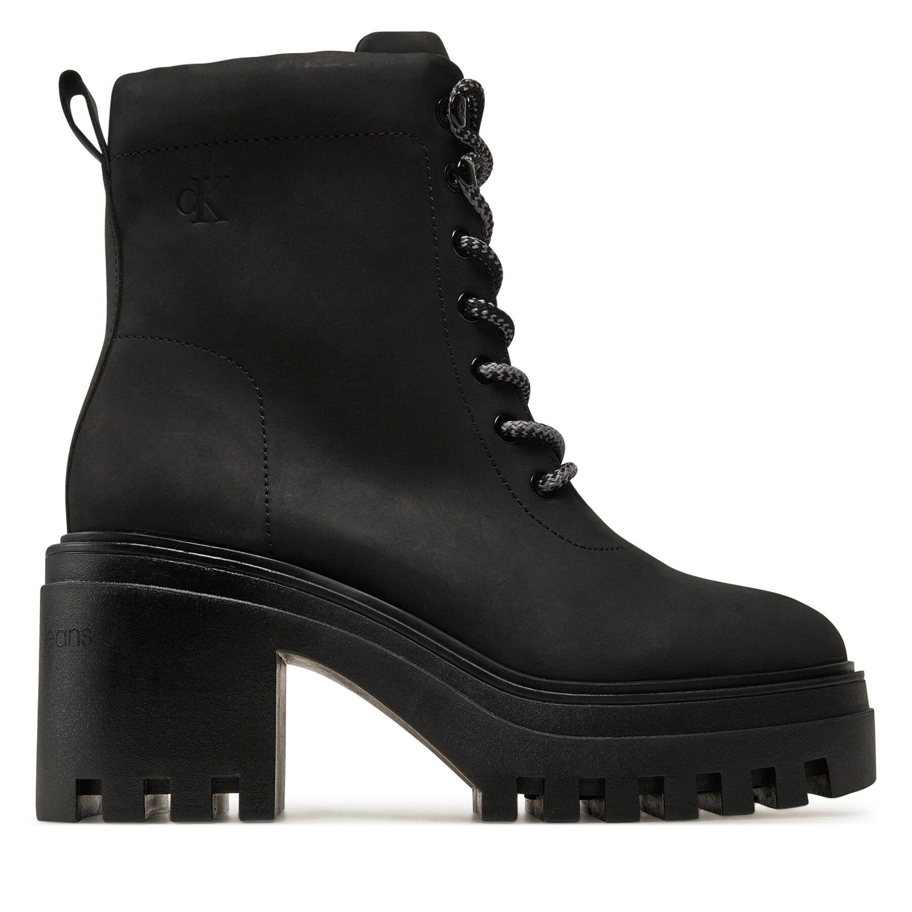 Stiefeletten Calvin Klein Jeans Chunky Heeled Zip Boot Lth YW0YW01548 Schwarz Stiefeletten Calvin Klein Jeans Chunky Heeled Zip Boot Lth YW0YW01548 Schwarz von Calvin Klein Jeans