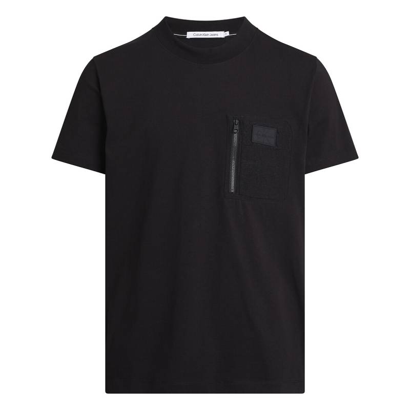 T-Shirt, Materialmix von Calvin Klein Jeans