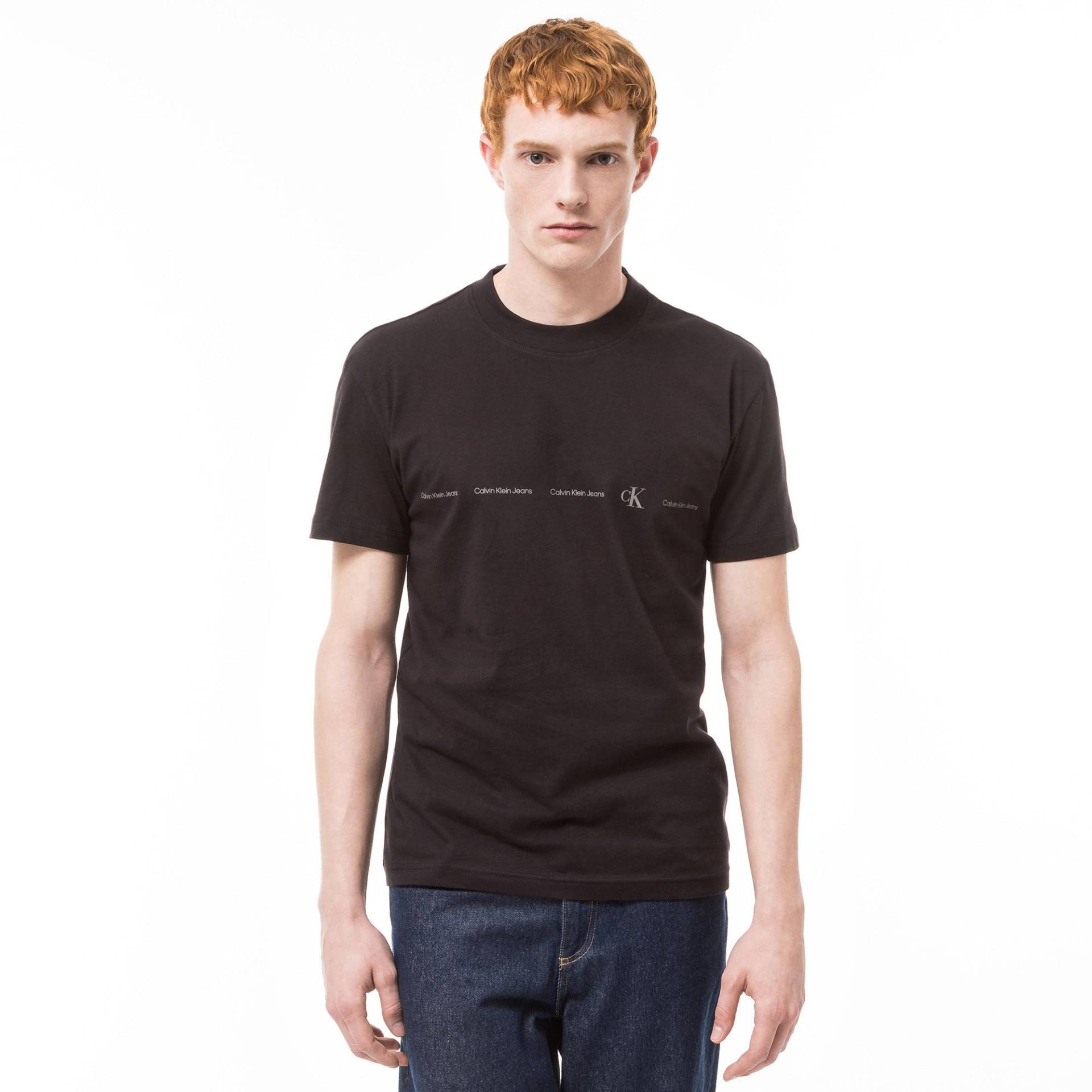 T-shirt Herren Black L von Calvin Klein Jeans