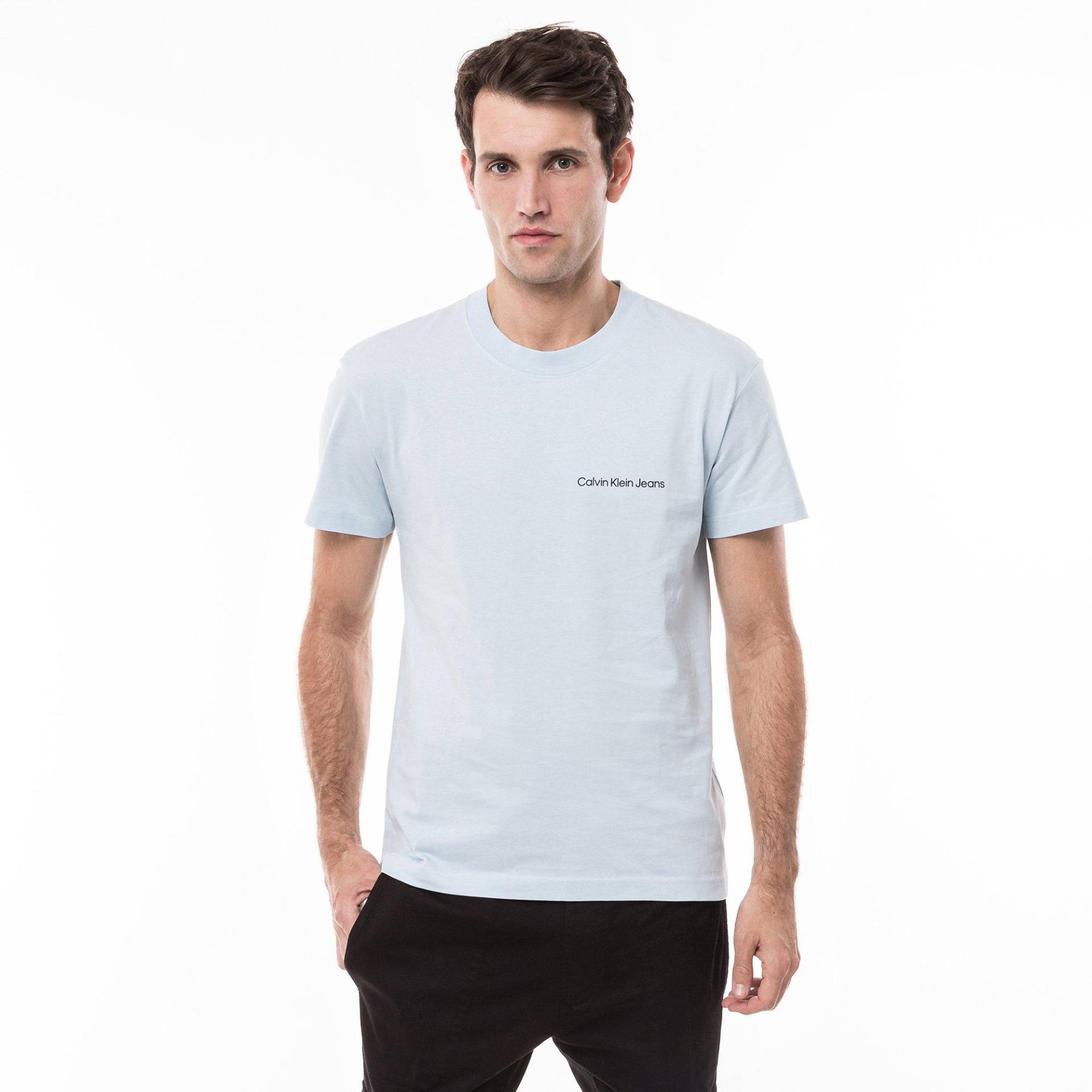 T-shirt Herren Hellblau XL von Calvin Klein Jeans