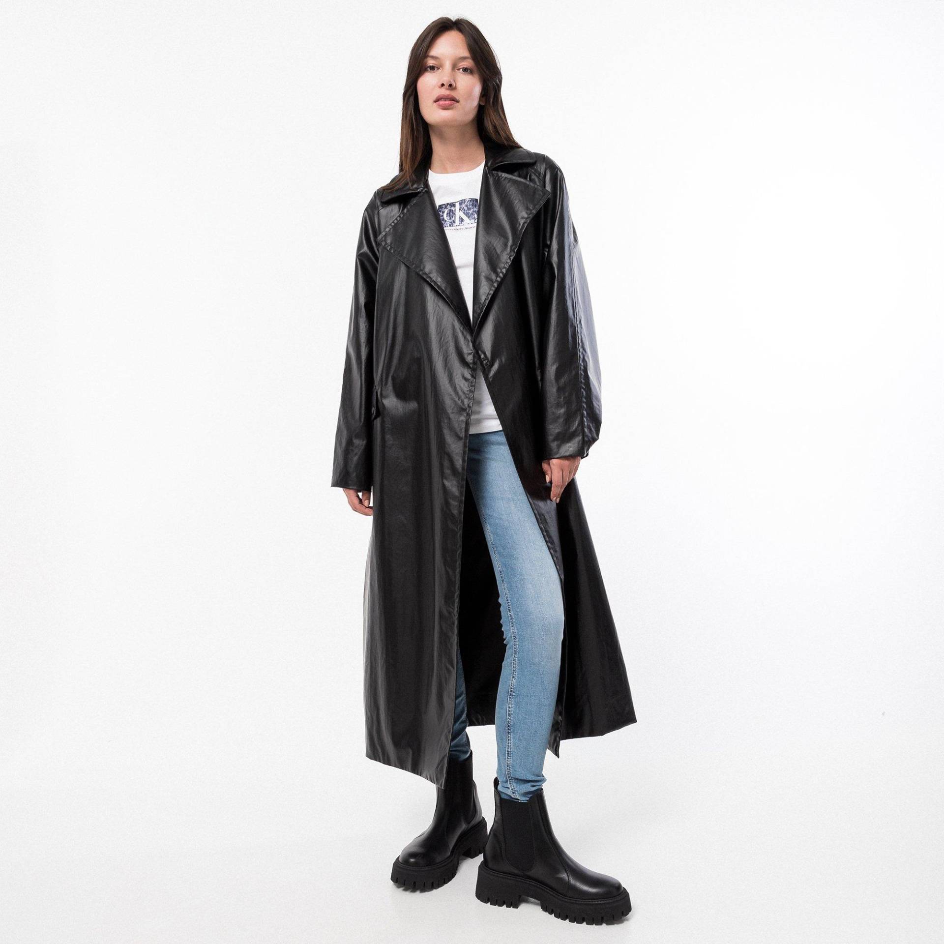 Trenchcoat Damen Black M von Calvin Klein Jeans