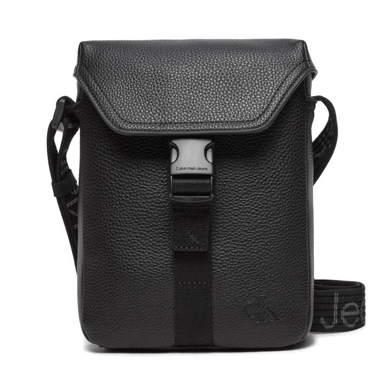 Umhängetasche Calvin Klein Jeans Ultralight Reporter17 W/Flap Pu K50K512021 Schwarz von Calvin Klein Jeans