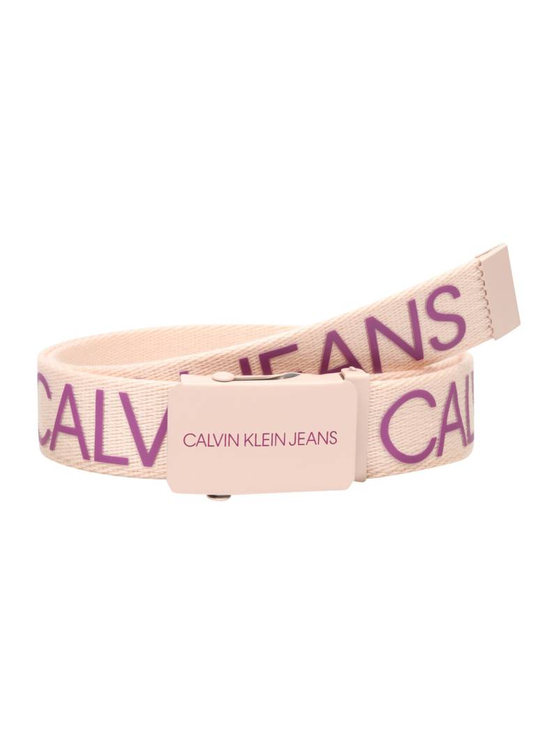 Unisex Kinder - Accessoires 'CANVAS LOGO BELT' von Calvin Klein Jeans