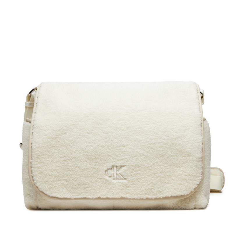 Wickeltasche Calvin Klein Jeans Teddy Messenger IU0IU00660 Écru von Calvin Klein Jeans