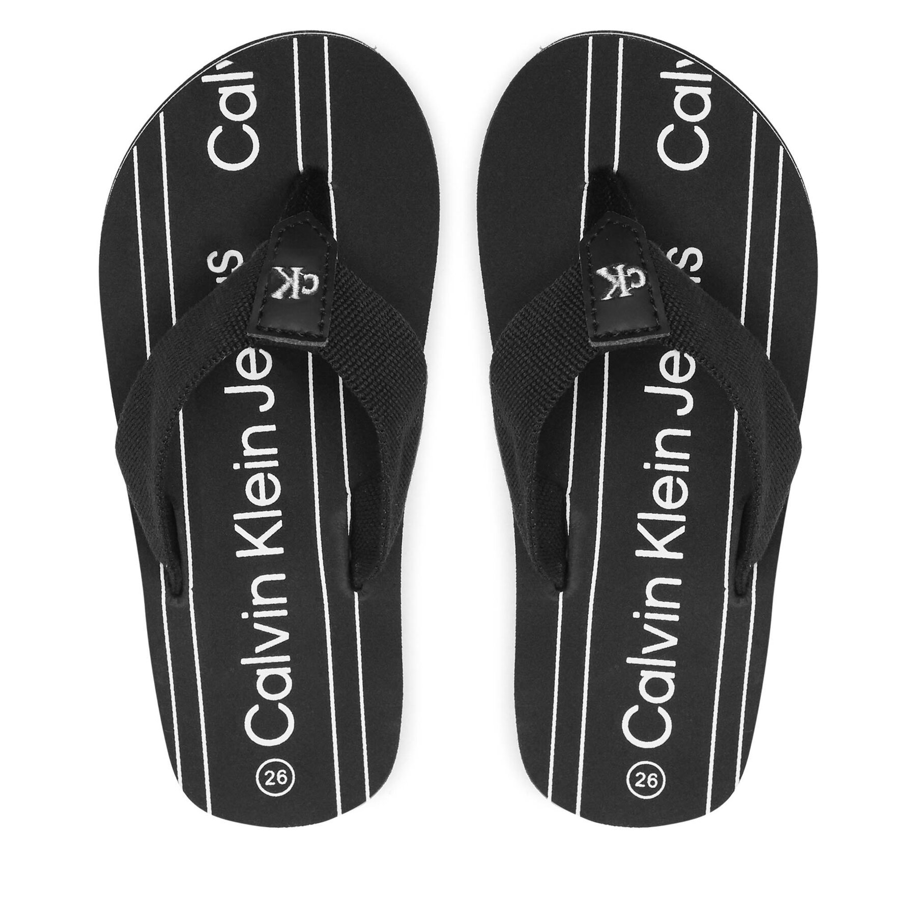 Zehentrenner Calvin Klein Jeans Logo Flip Flop V3X8-80624-0058 M Schwarz Zehentrenner Calvin Klein Jeans Logo Flip Flop V3X8-80624-0058 M Schwarz von Calvin Klein Jeans