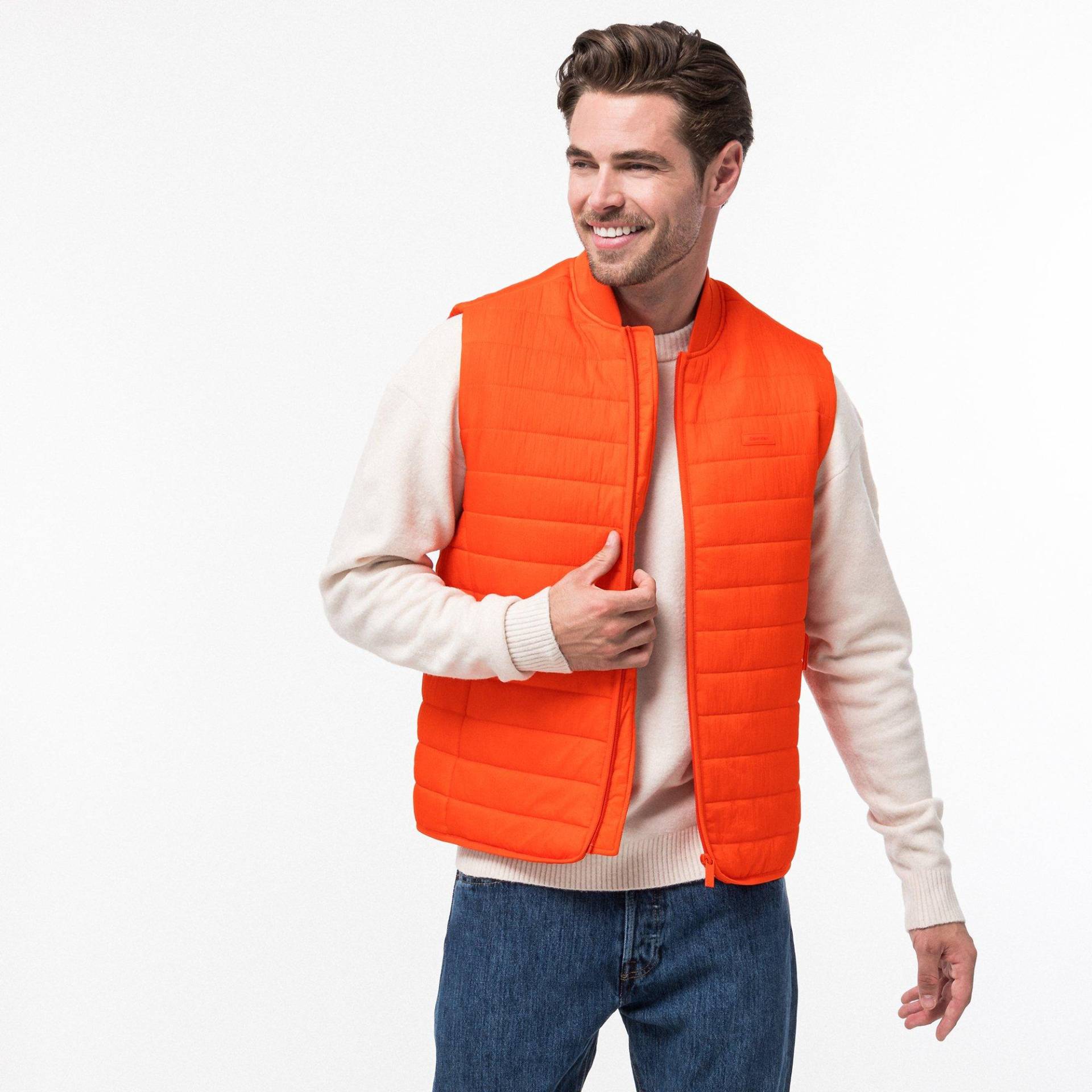 Gilet Herren Orange L von Calvin Klein Men