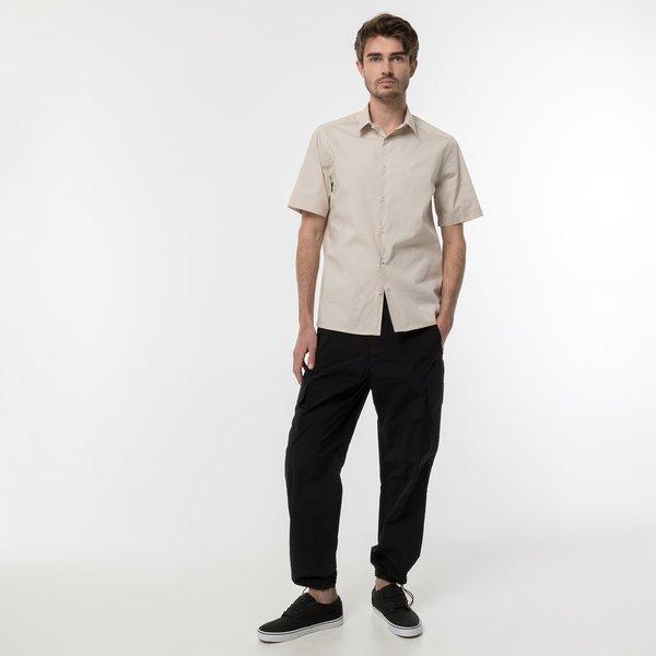 Hemd, Kurzarm Herren Beige XL von Calvin Klein Men