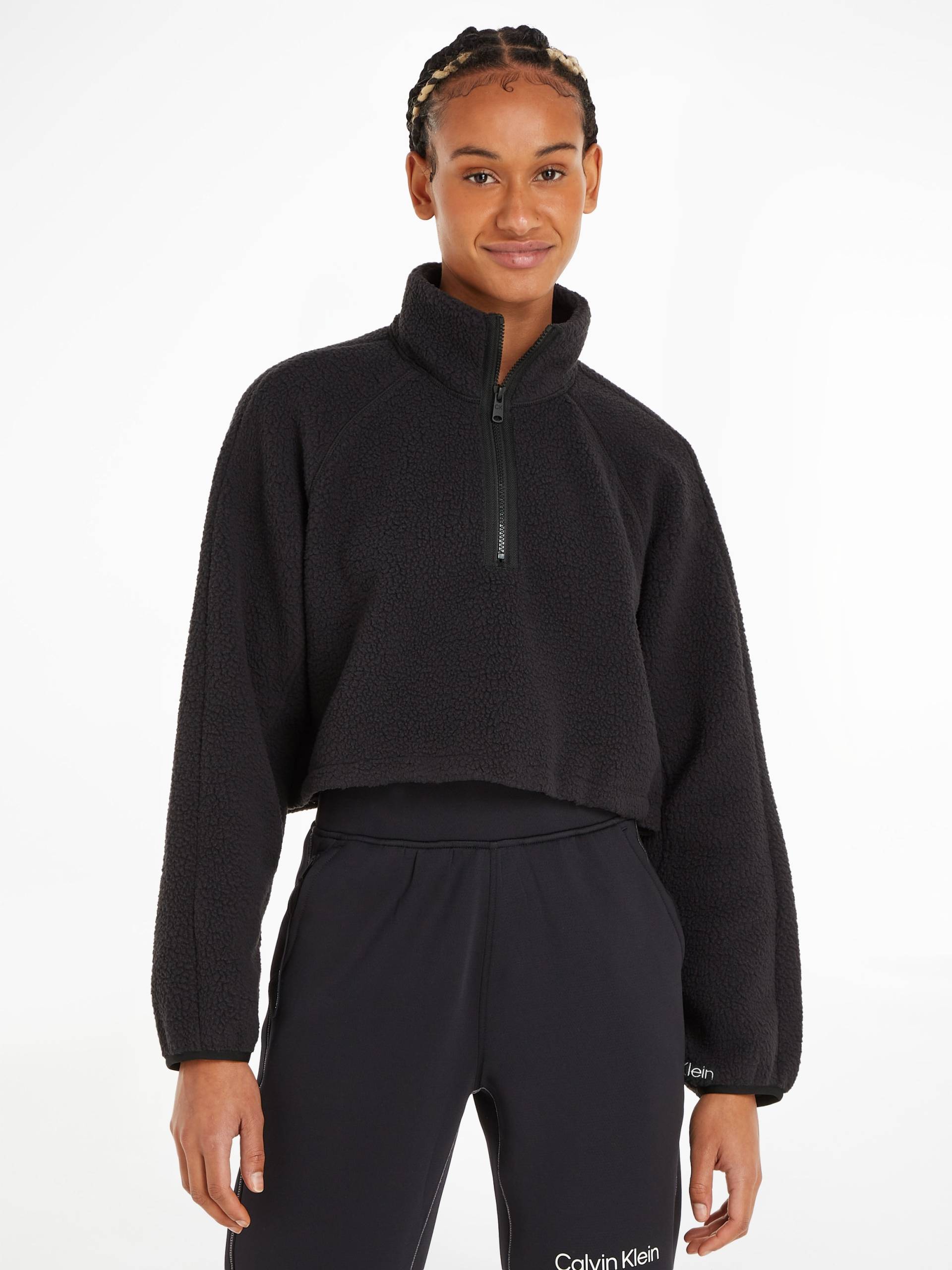Calvin Klein Sport Stehkragenpullover »HYBRID - Sherpa Pullover« von Calvin Klein Sport