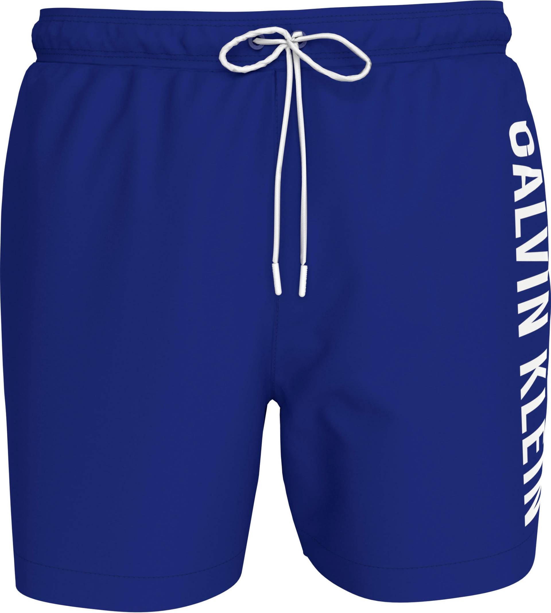 Calvin Klein Swimwear Badeshorts »MEDIUM DRAWSTRING«, mit kontrastfarbenem Logo-Schrifztug am Bein von Calvin Klein Swimwear