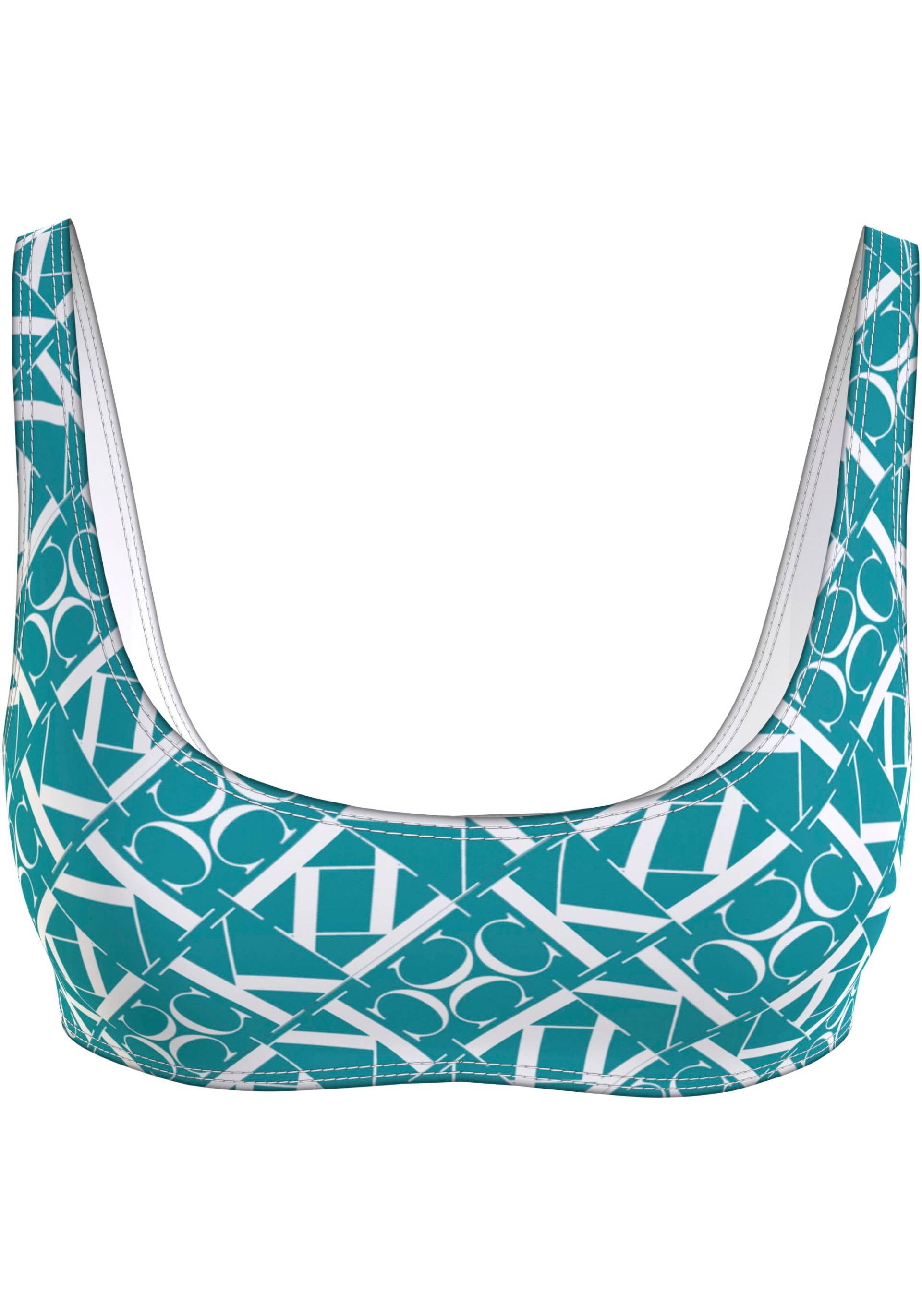 Calvin Klein Swimwear Bandeau-Bikini-Top »BRALETTE-RP-PRINT« von Calvin Klein Swimwear