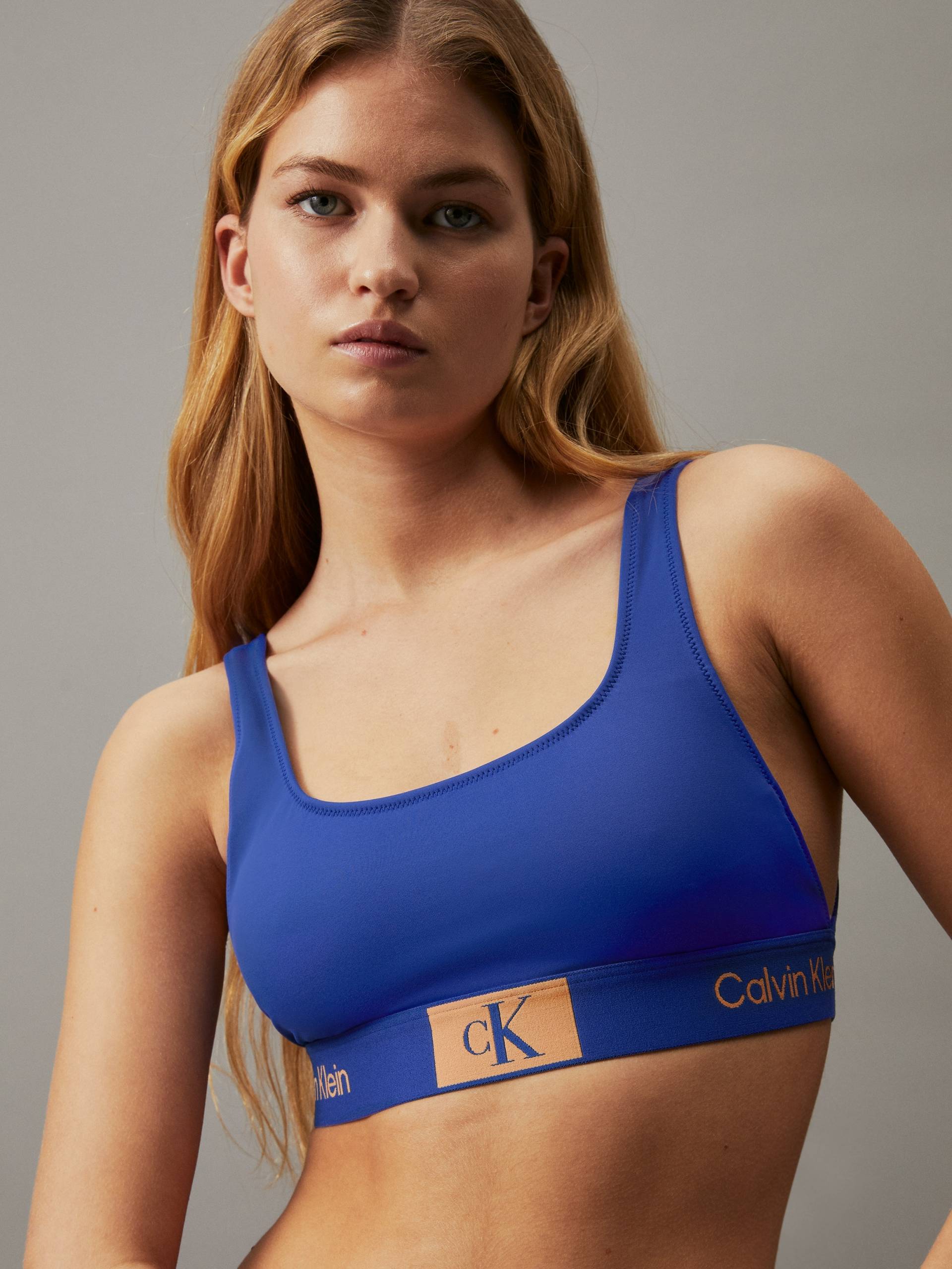 Calvin Klein Swimwear Bandeau-Bikini-Top »BRALETTE-RP«, mit Logodruck auf dem Unterband von Calvin Klein Swimwear