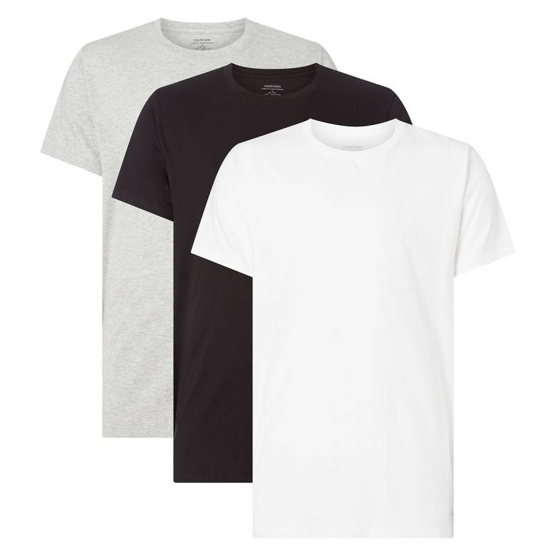 3er-Pack T-Shirts, unifarben von Calvin Klein Underwear