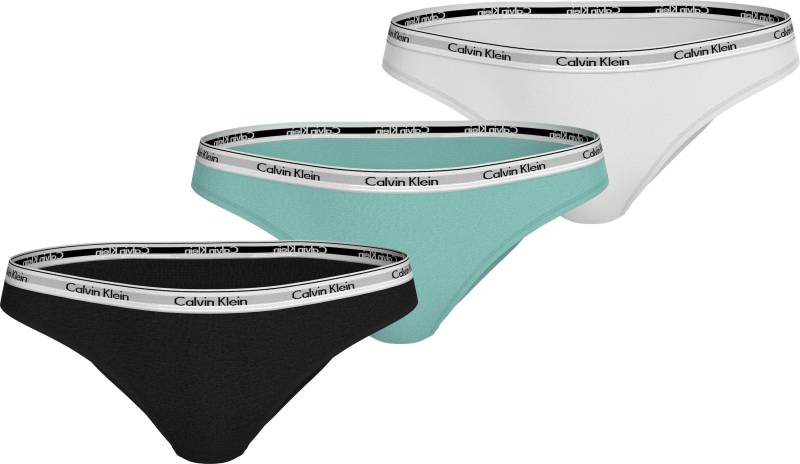 Calvin Klein Underwear Bikinislip »3 PACK BIKINI (LOW-RISE)«, (3 St.), Low Rise mit Logobund von Calvin Klein Underwear