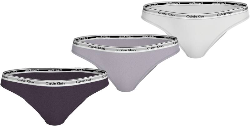Calvin Klein Underwear Bikinislip »3 PACK BIKINI (LOW-RISE)«, (3 St.), Low Rise mit Logobund von Calvin Klein Underwear
