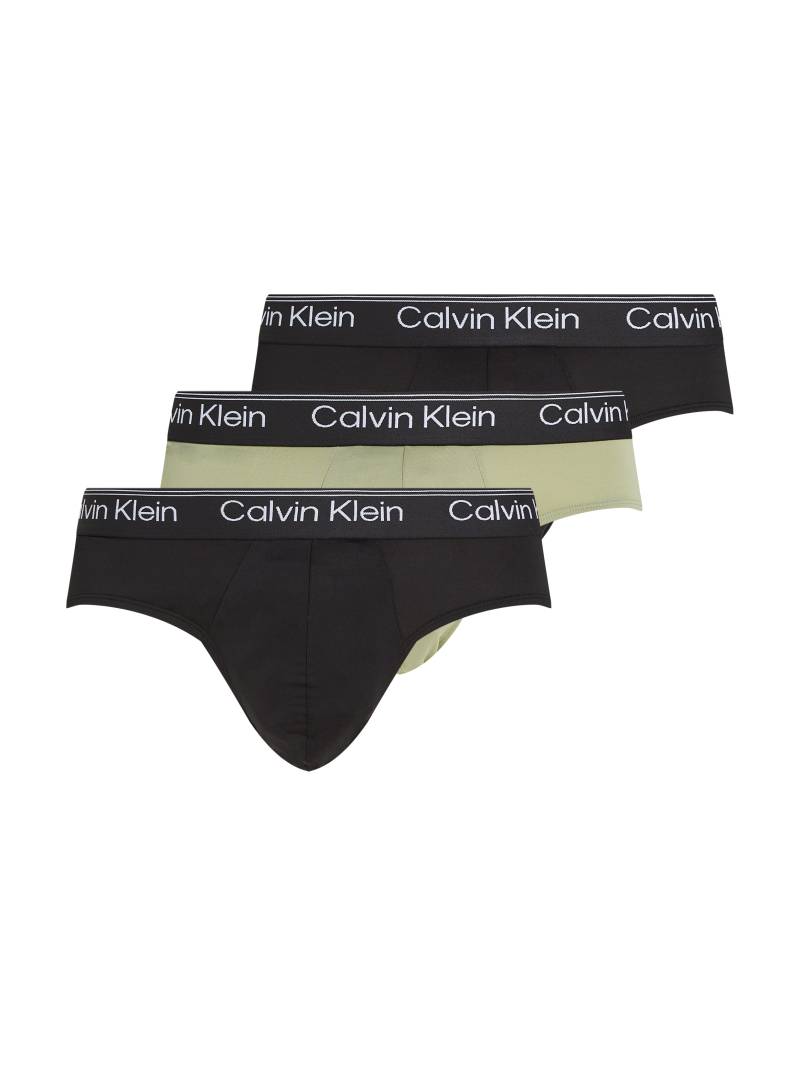 Calvin Klein Underwear Hipster »HIP BRIEF 3PK«, (Packung, 3er-Pack), mit Logo-Elastikbund von Calvin Klein Underwear