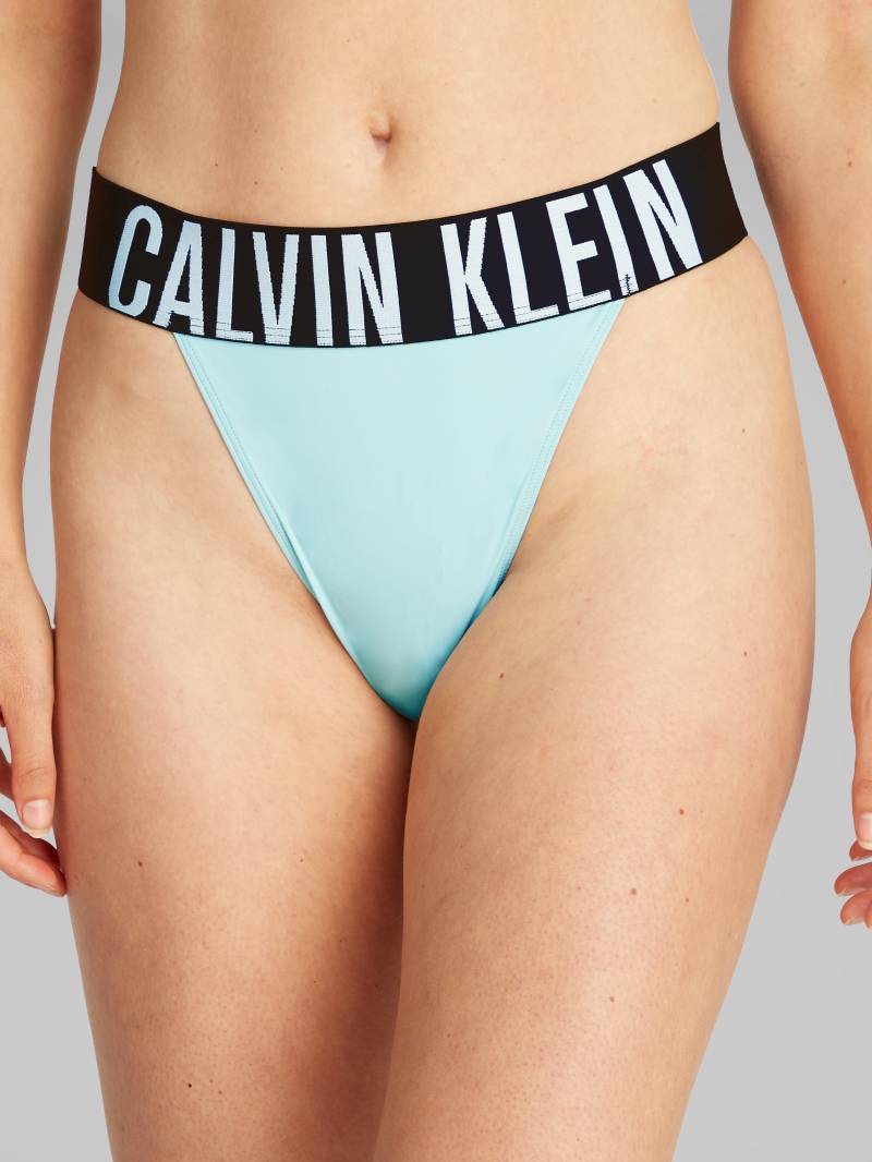 Calvin Klein Underwear String »HIGH LEG THONG«, mit grossem Logo von Calvin Klein Underwear