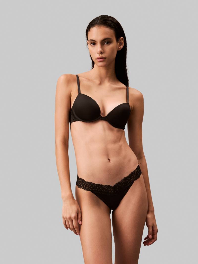 Calvin Klein Underwear Stringtanga »THONG«, mit Spitze am Bund von Calvin Klein Underwear