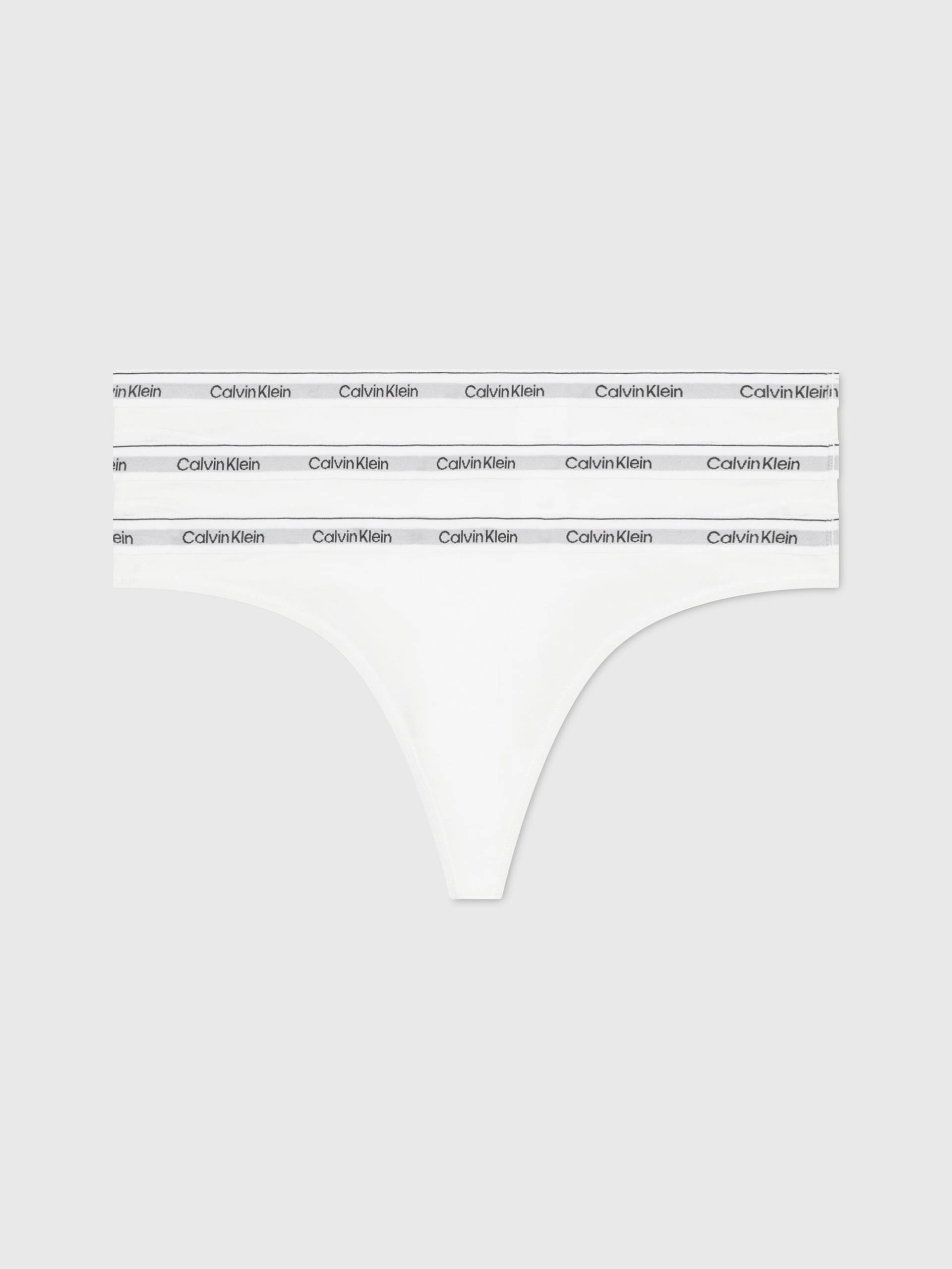 Calvin Klein Underwear Tanga »3 PACK THONG (LOW-RISE)«, (Packung, 3 St., 3er-Pack), mit Logobund von Calvin Klein Underwear