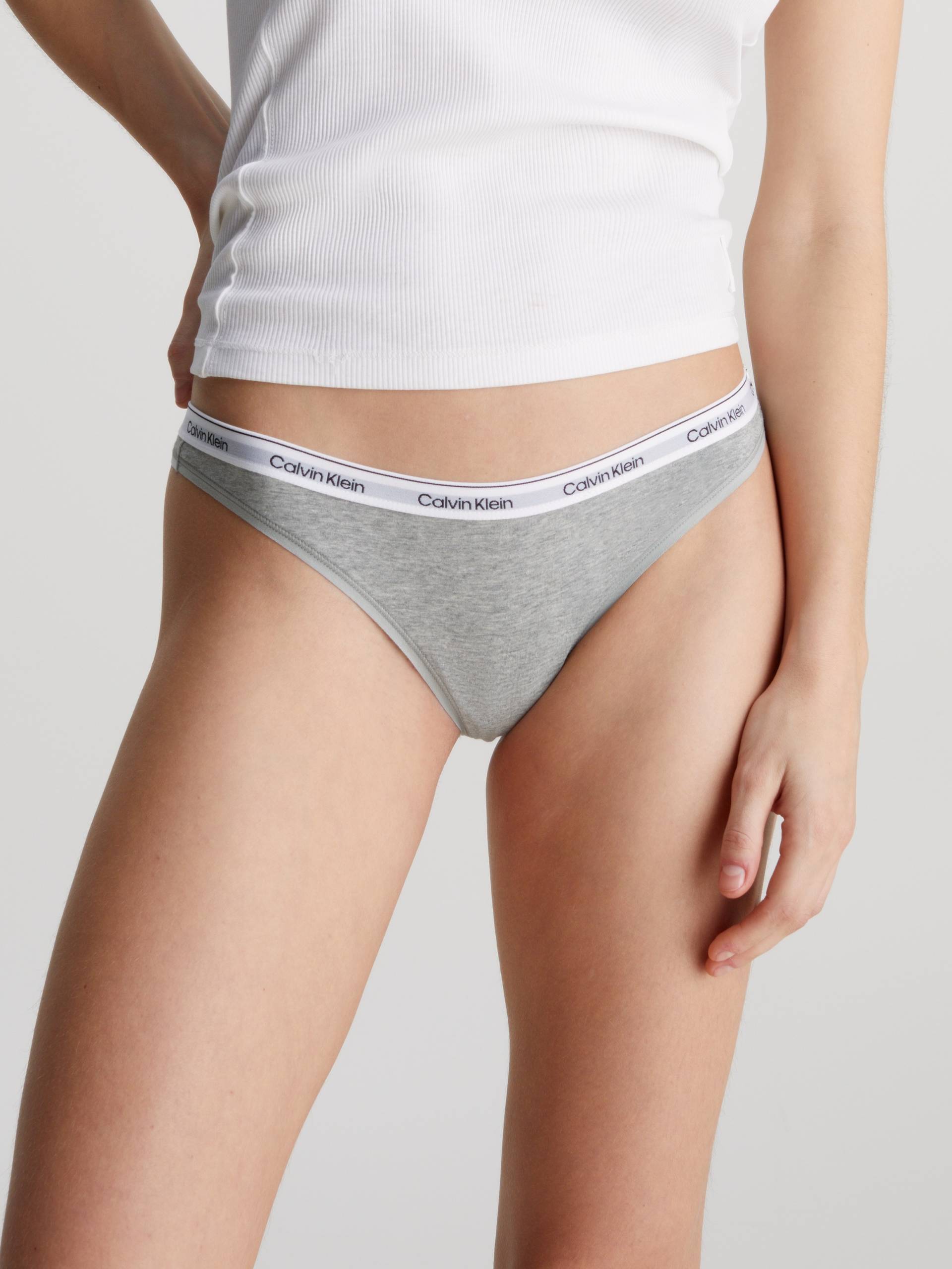 Calvin Klein Underwear Tanga »THONG (LOW-RISE)«, mit Logobund von Calvin Klein Underwear