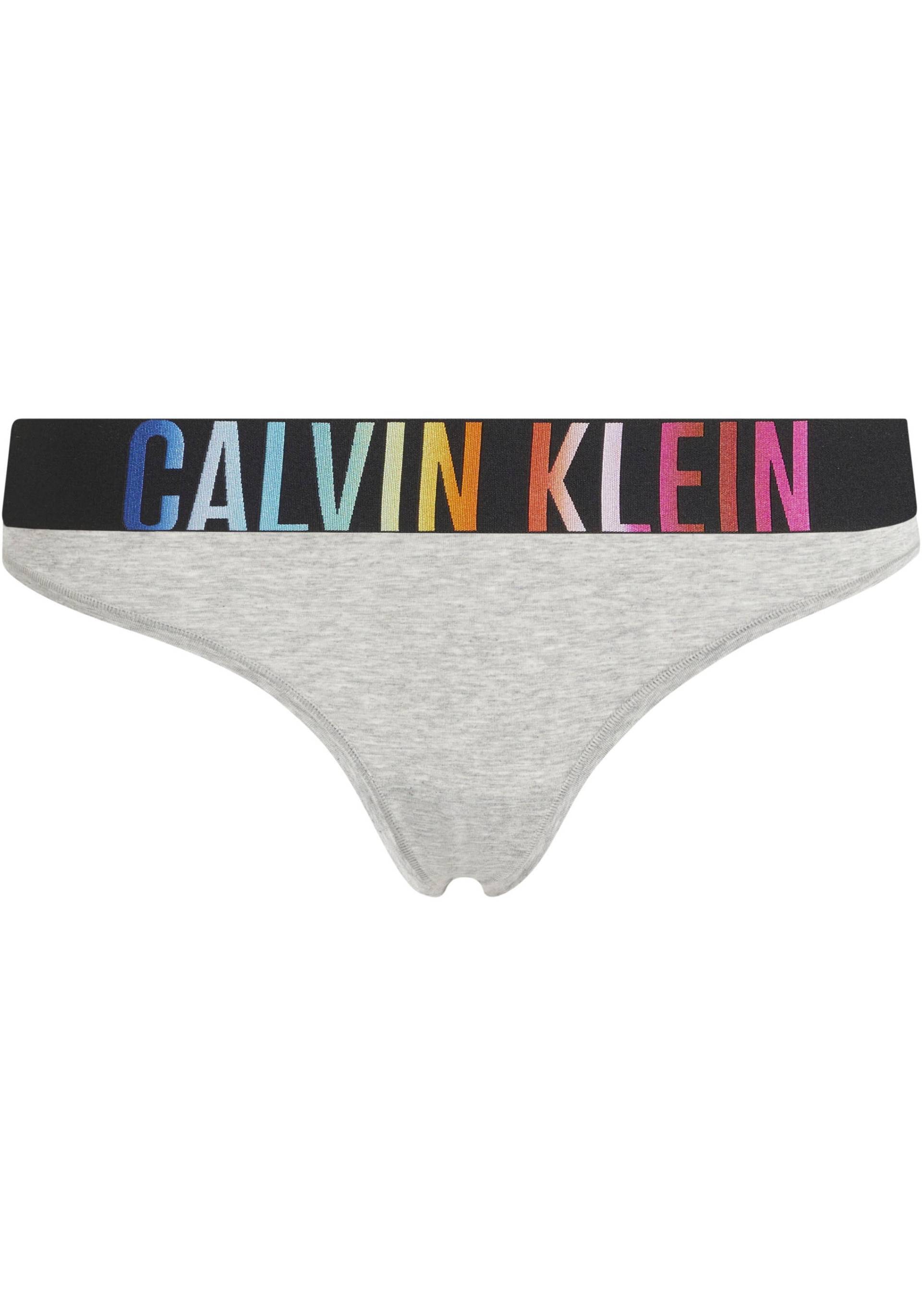 Calvin Klein Underwear Tanga »THONG«, mit mehrfarbigen Logoschriftzügen von Calvin Klein Underwear