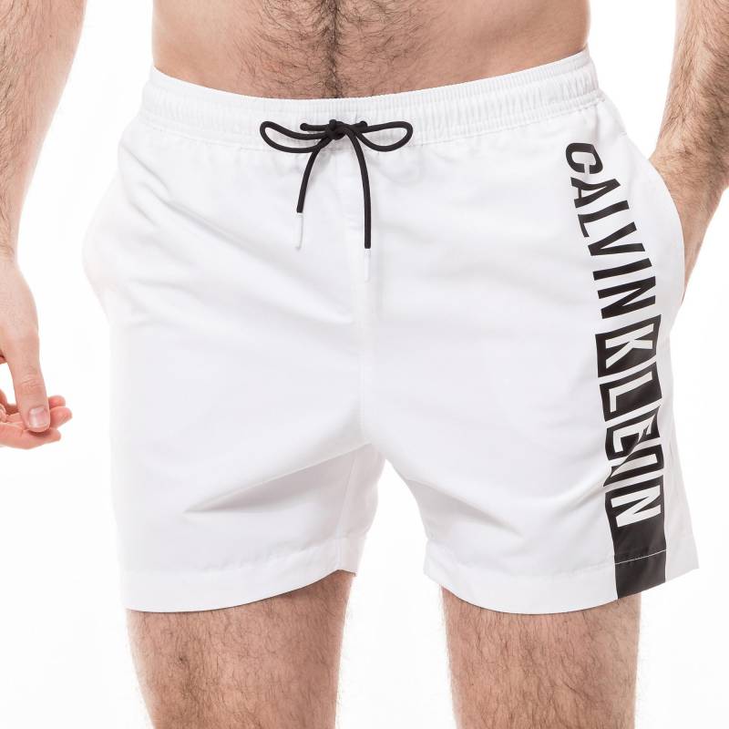 Badeshorts Herren Weiss M von Calvin Klein