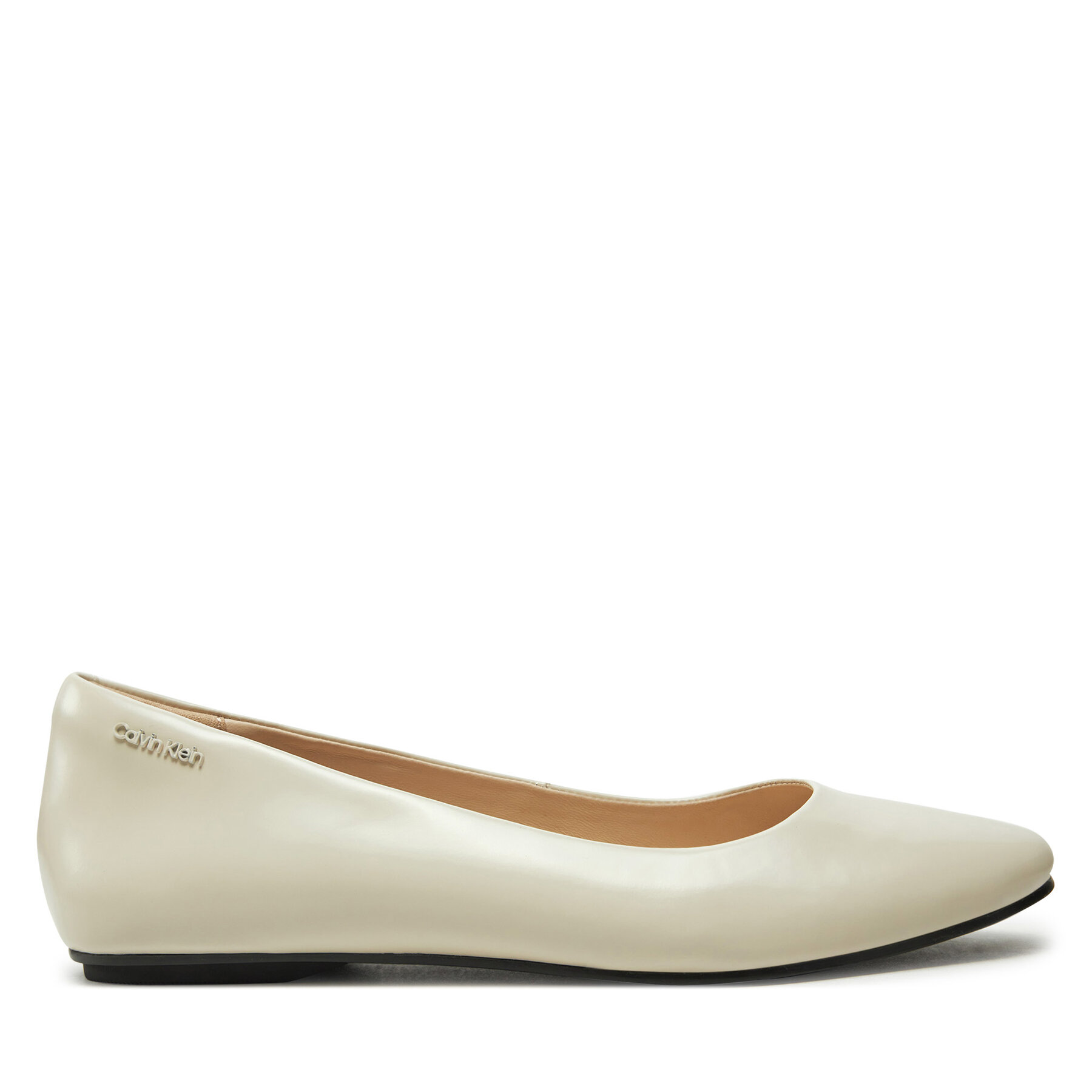 Ballerinas Calvin Klein Round Ballerina HW0HW02449 Écru Ballerinas Calvin Klein Round Ballerina HW0HW02449 Écru von Calvin Klein