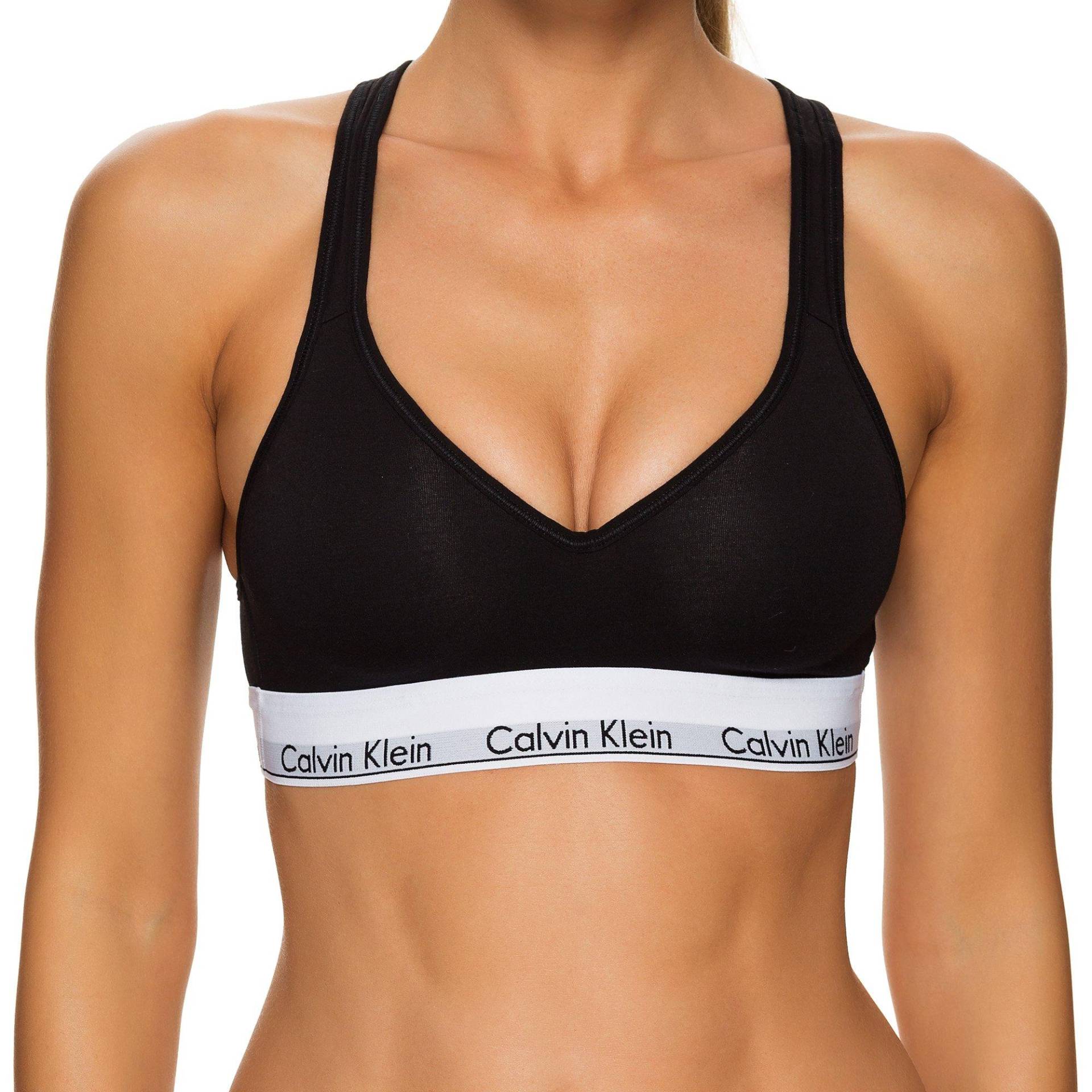 Bustier Mit Träger Damen Black XS von Calvin Klein