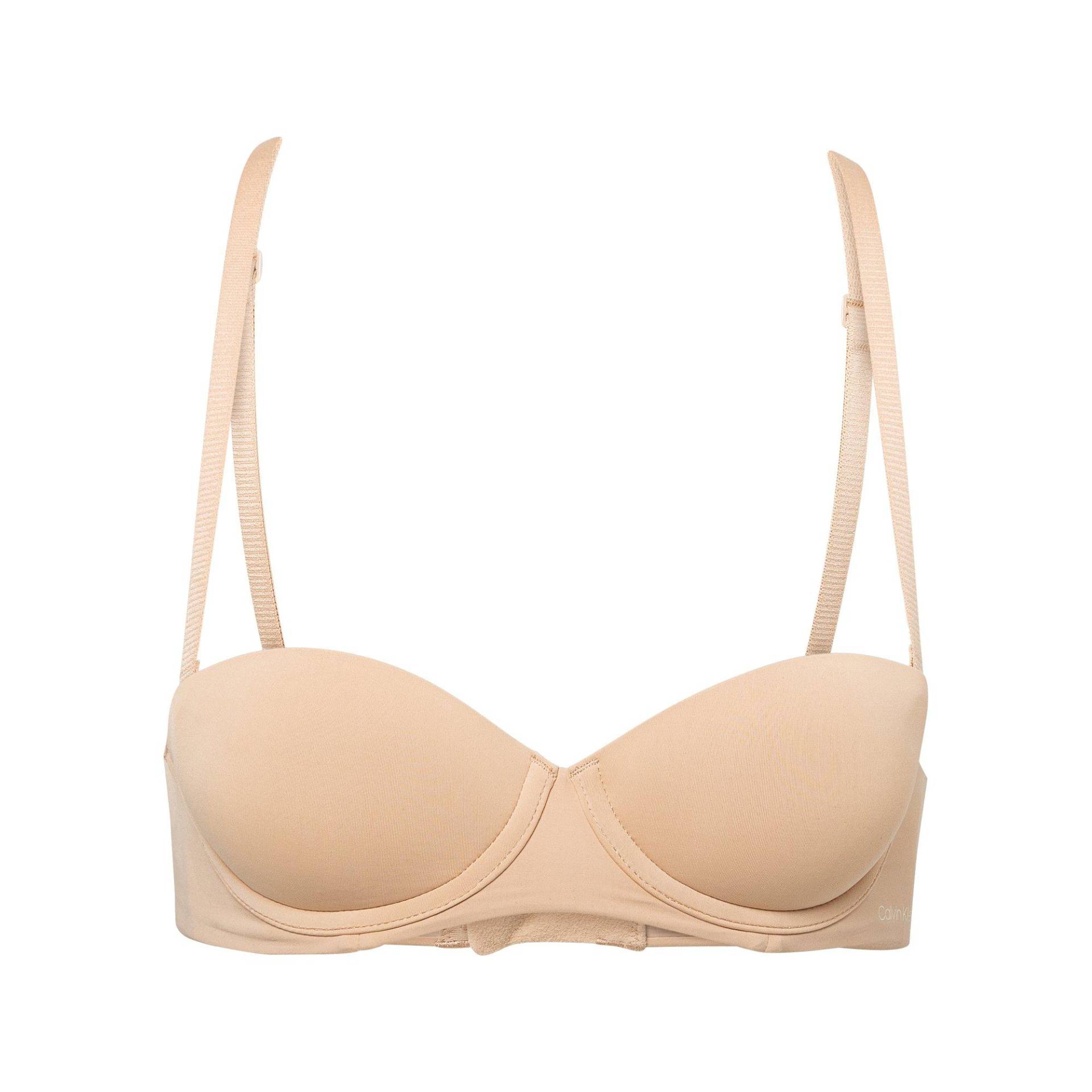 Bügel-bh, Wattiert Damen Beige C/34 von Calvin Klein