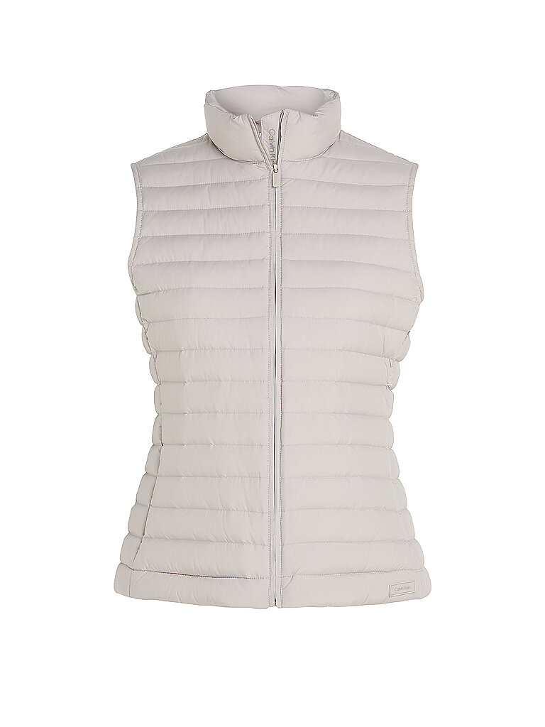 CALVIN KLEIN Steppgilet creme | M von Calvin Klein