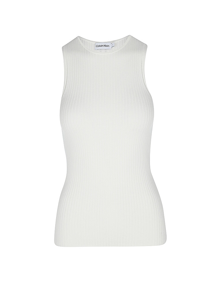 CALVIN KLEIN Stricktop weiss | XL von Calvin Klein