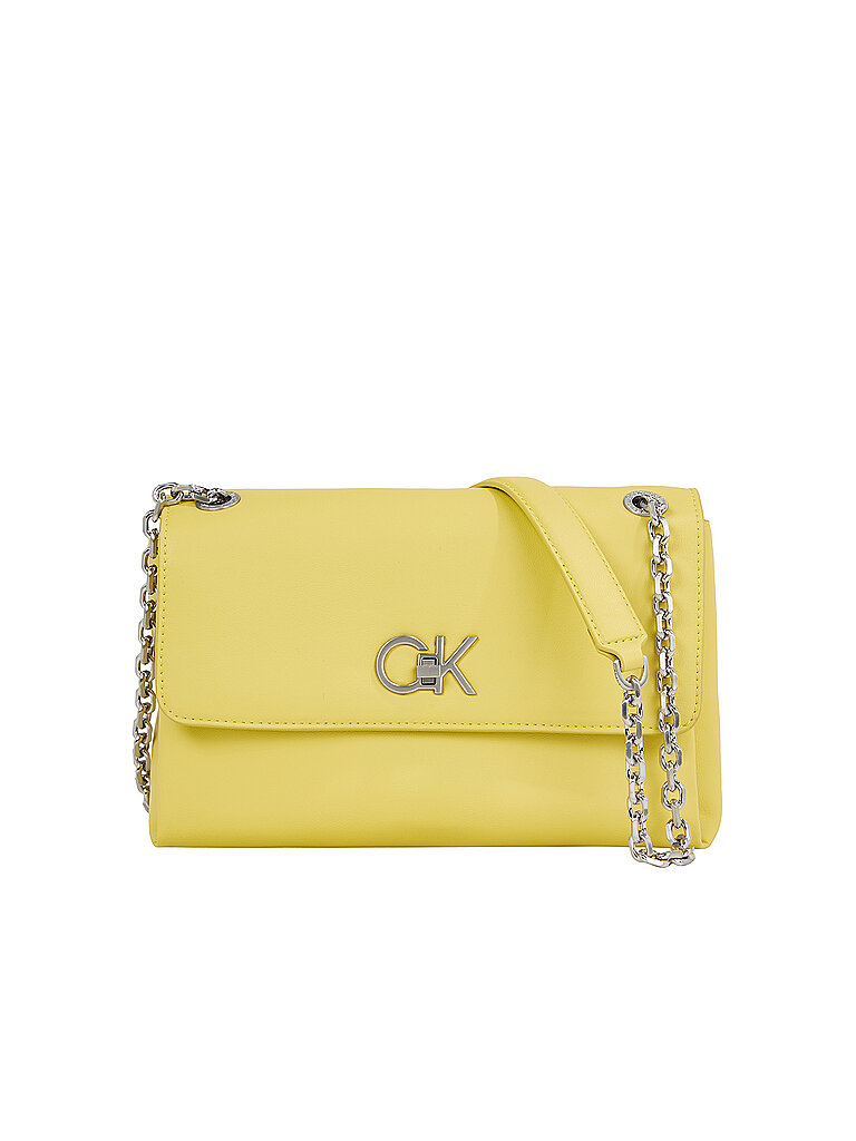 CALVIN KLEIN Tasche - Umhängetasche RE-LOCK gelb von Calvin Klein