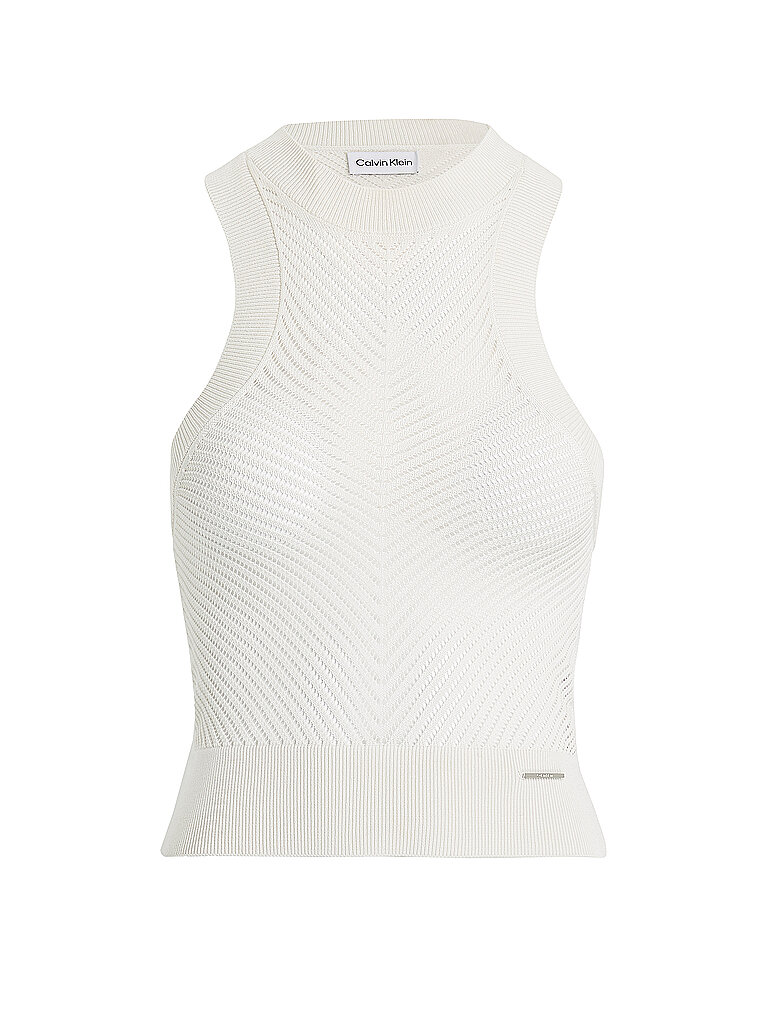 CALVIN KLEIN Top creme | L von Calvin Klein