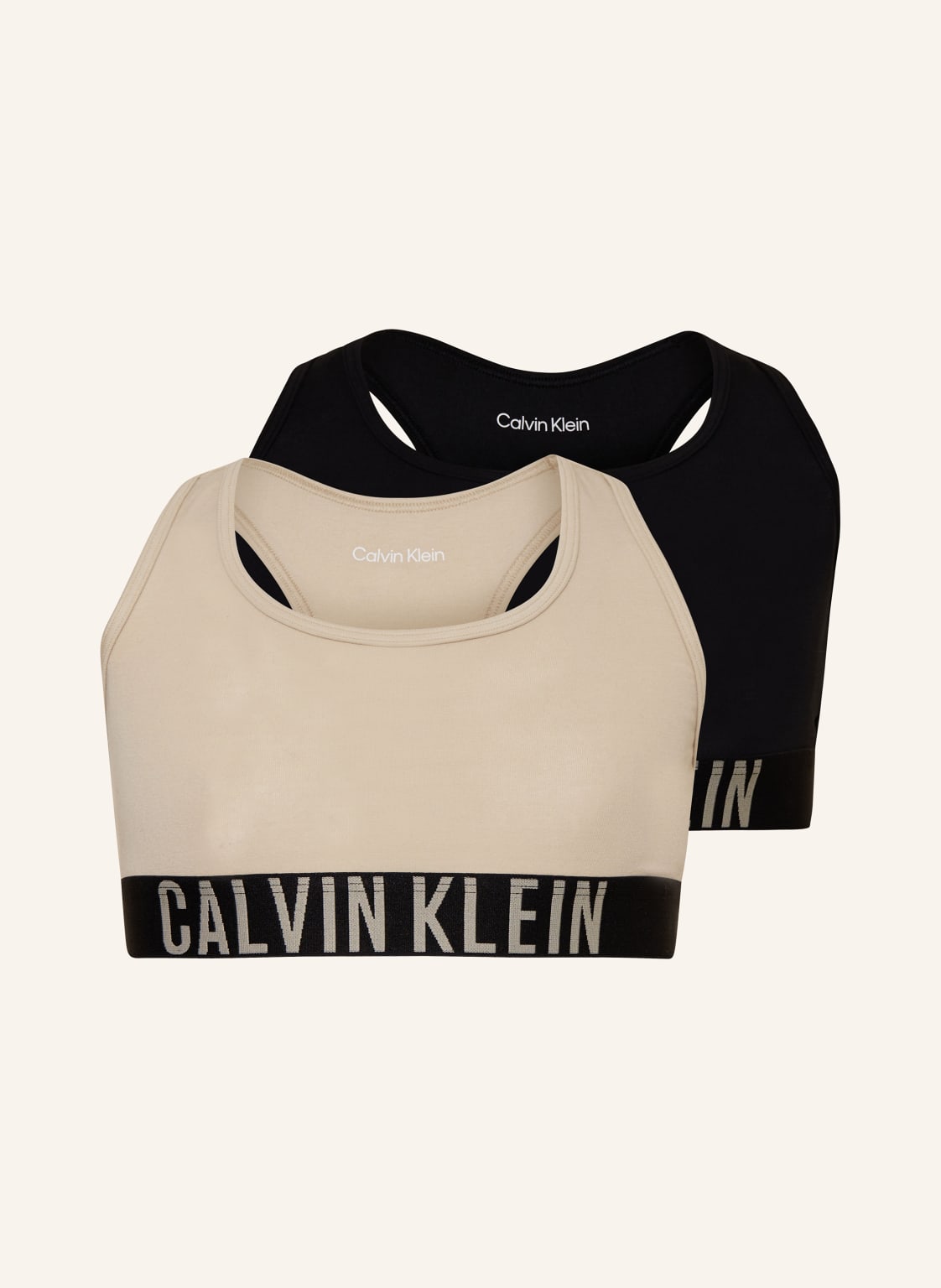 Calvin Klein 2er-Pack Bustiers Customized Stretch beige von Calvin Klein