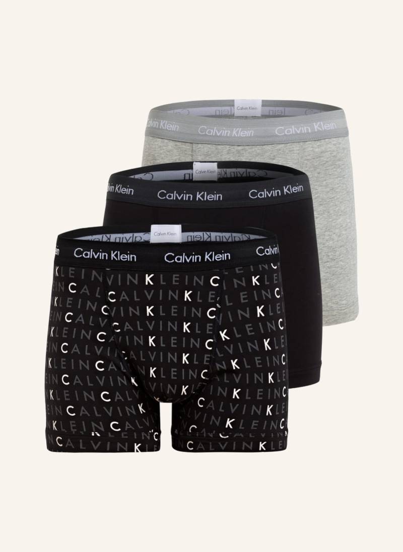 Calvin Klein 3er-Pack Boxershorts Cotton Stretch schwarz von Calvin Klein