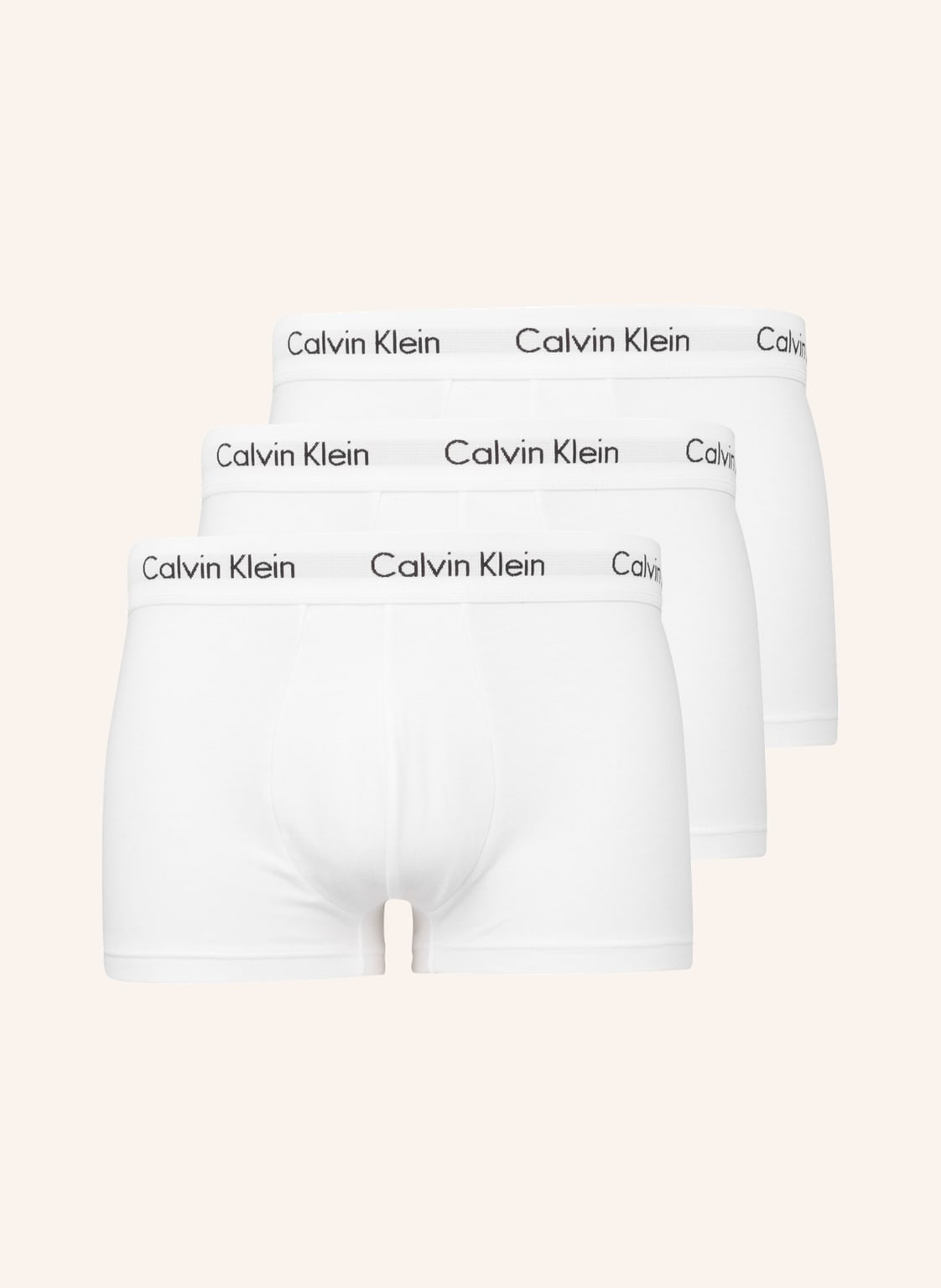 Calvin Klein 3er-Pack Boxershorts Cotton Stretch weiss von Calvin Klein