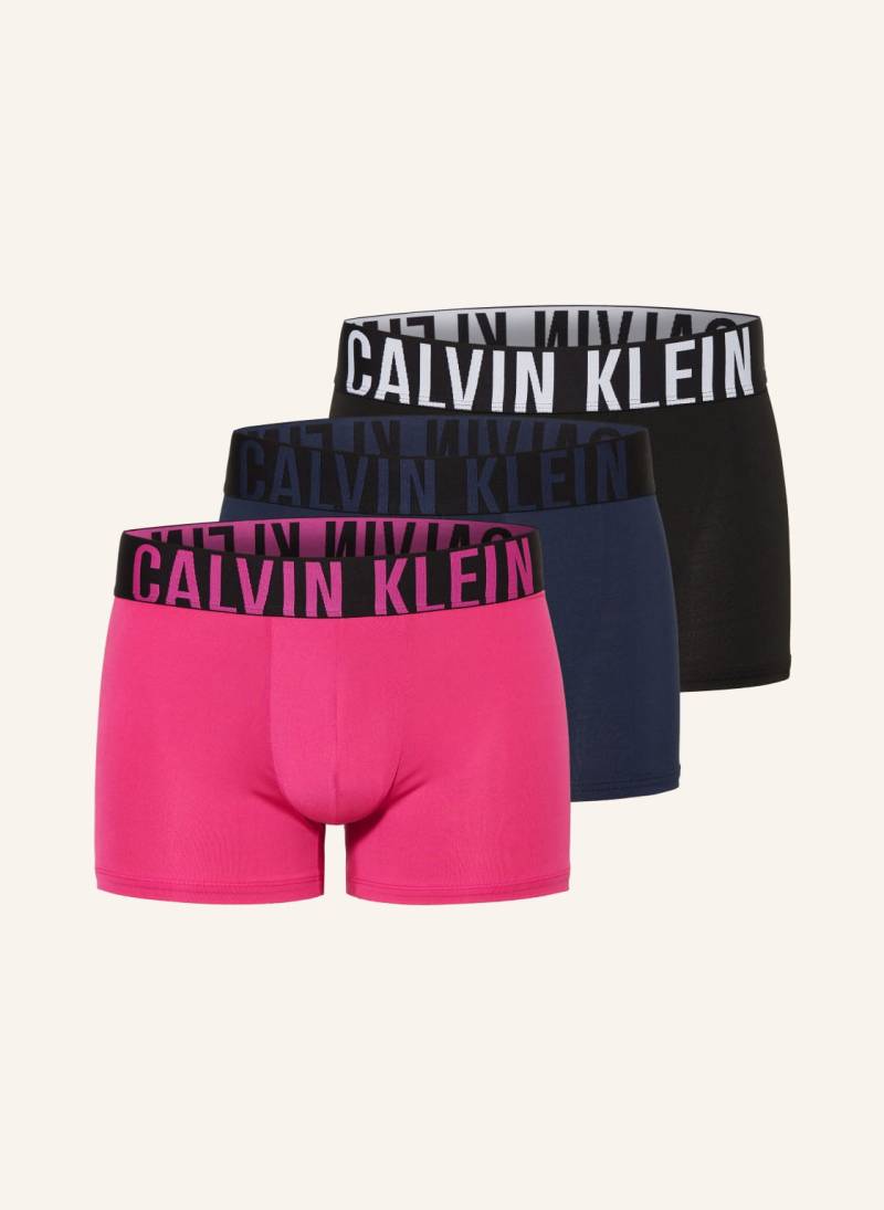 Calvin Klein 3er-Pack Boxershorts Intense Power pink von Calvin Klein