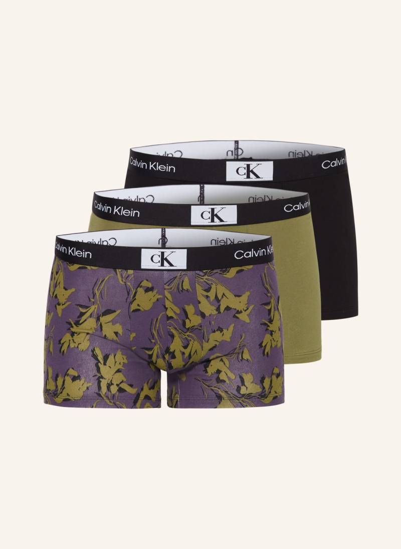 Calvin Klein 3er-Pack Boxershorts ck96 gruen von Calvin Klein