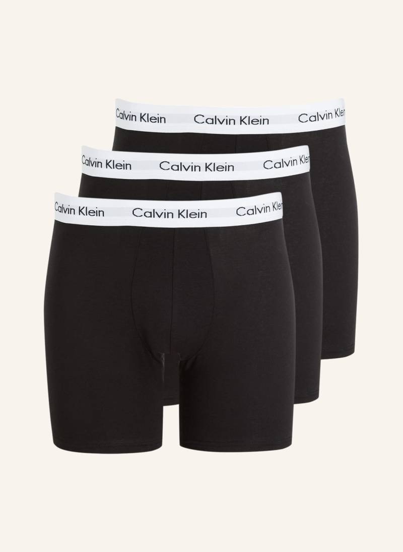 Calvin Klein 3er-Pack Boxershorts Cotton Stretch schwarz von Calvin Klein