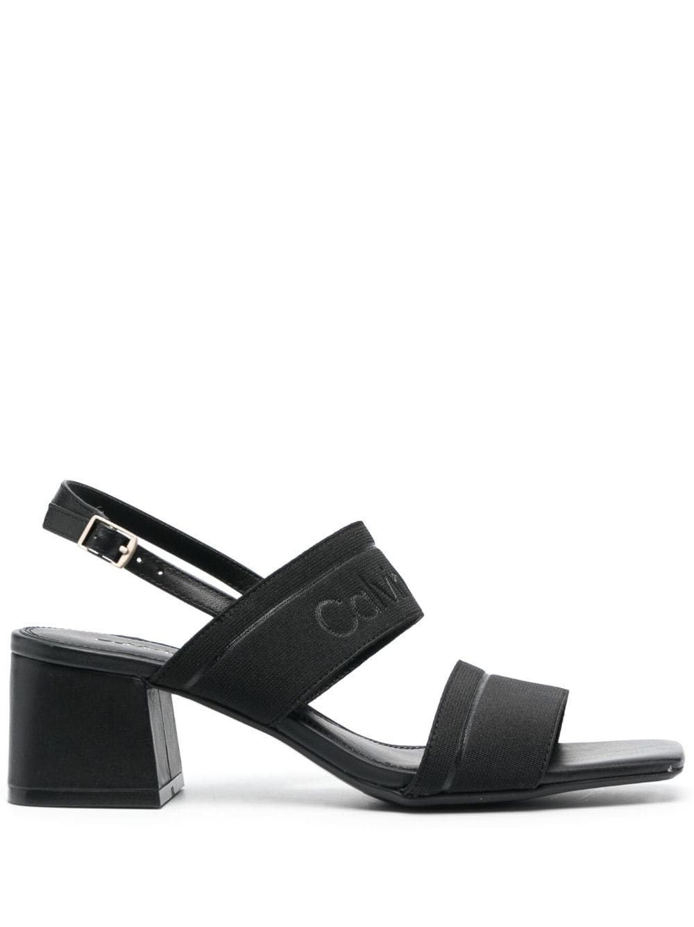 Calvin Klein 55mm block heel sandals sandals - Black von Calvin Klein