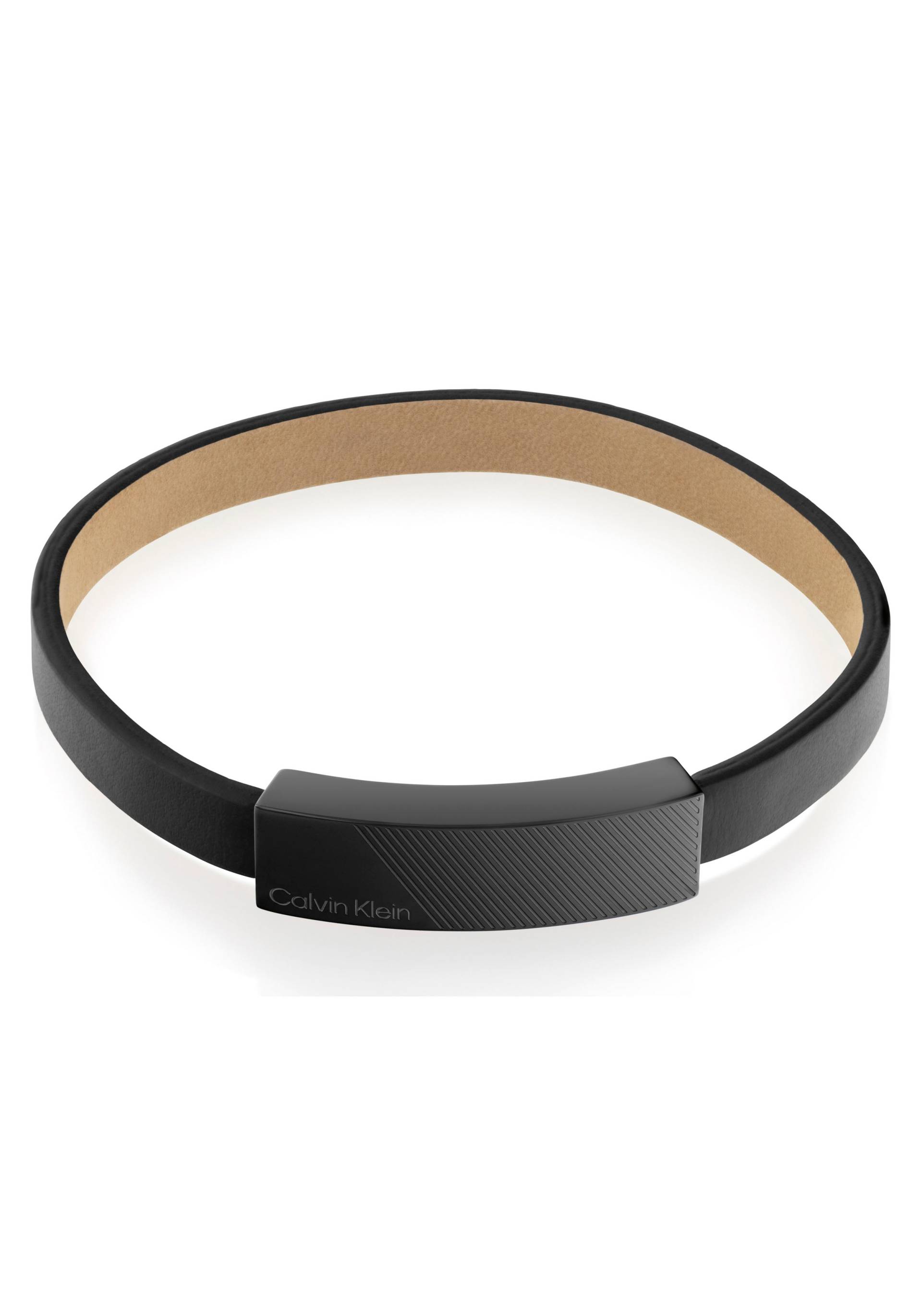 Calvin Klein Armband »Schmuck Edelstahl Armschmuck Lederarmband ARCHITECTURAL« von Calvin Klein