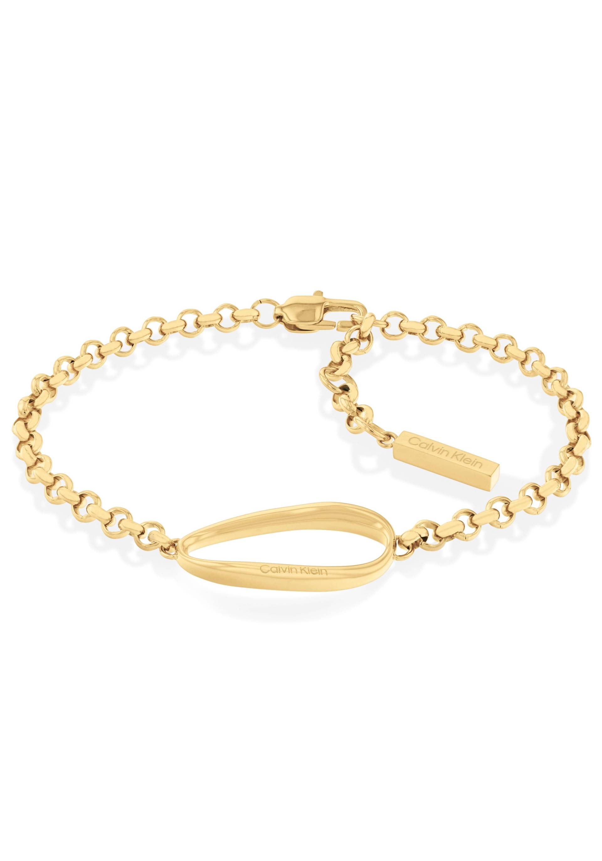 Calvin Klein Armband »Schmuck Edelstahl Armschmuck Erbskette SCULPTURAL« von Calvin Klein