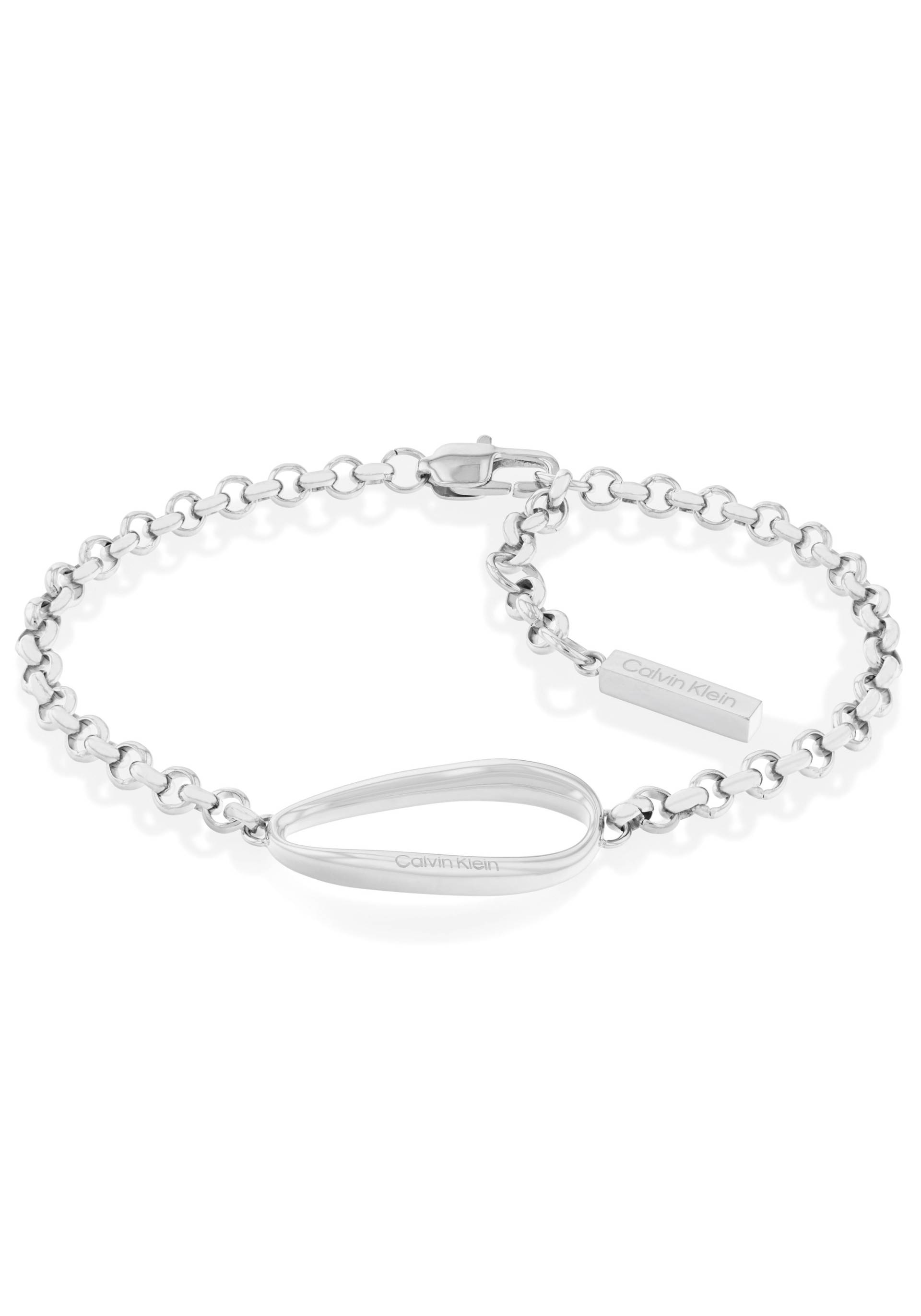 Calvin Klein Armband »Schmuck Edelstahl Armschmuck Erbskette SCULPTURAL« von Calvin Klein