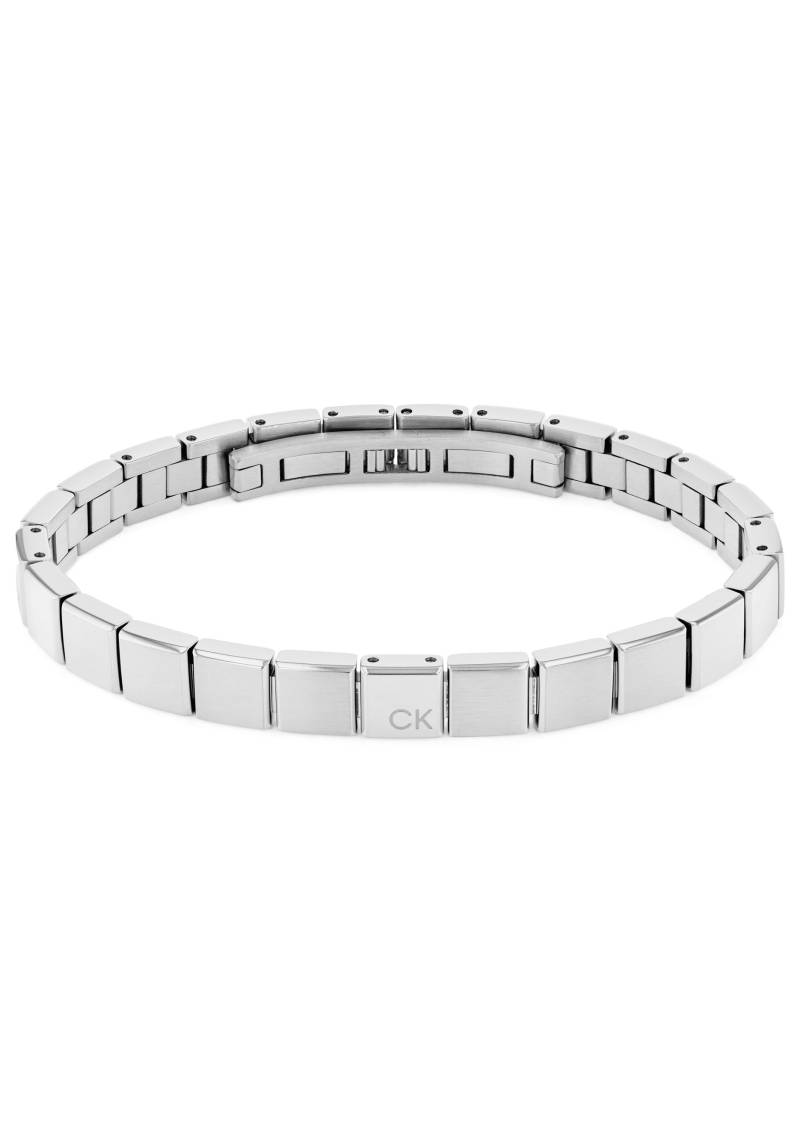 Calvin Klein Armband »Schmuck Edelstahl Armschmuck Gliederkette SQUARES« von Calvin Klein